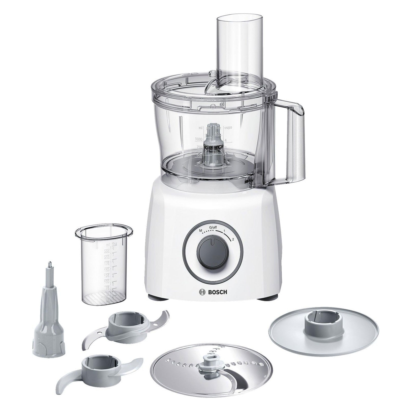 Bosch MCM3100W Kompakt-K&uuml;chenmaschine wei&szlig; 