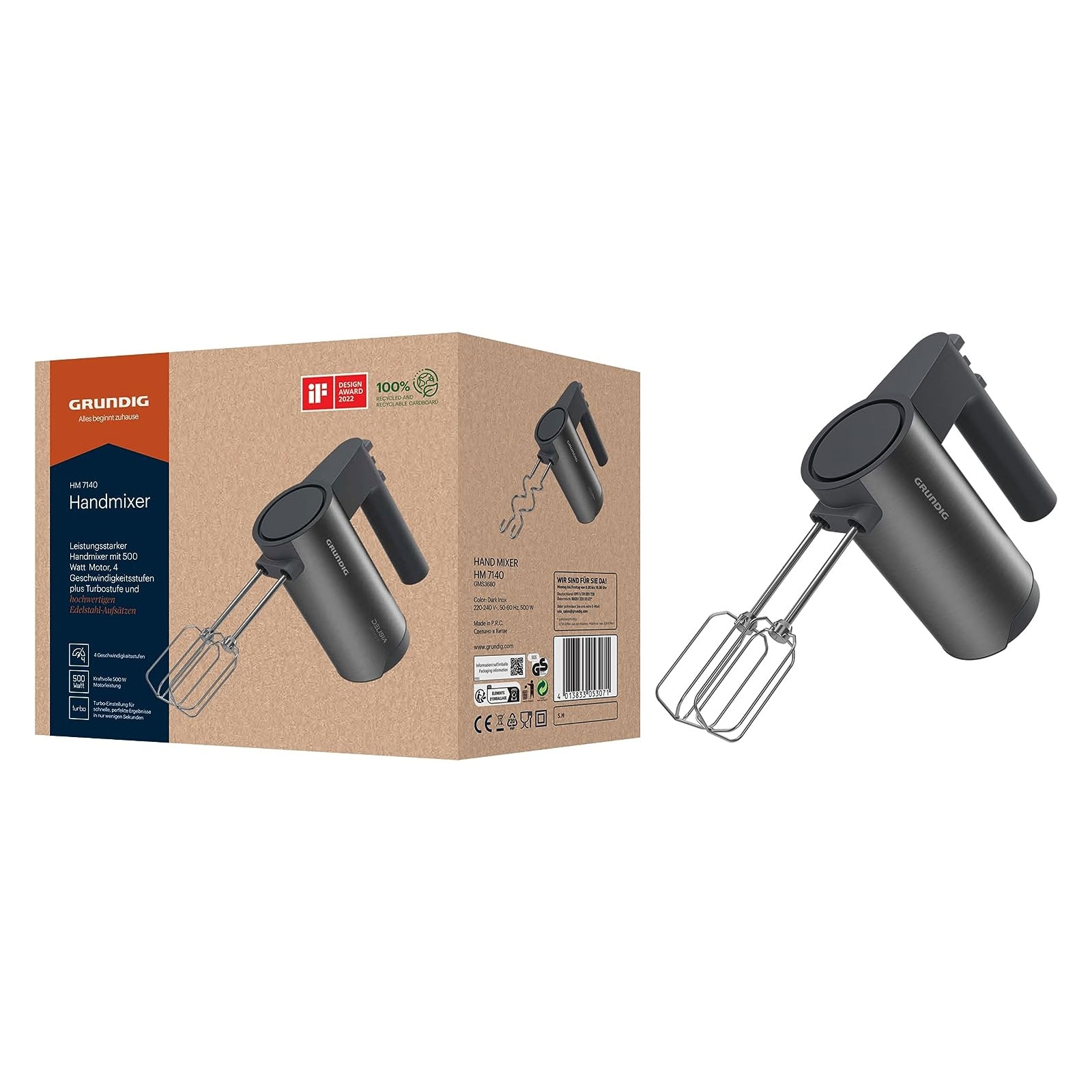 Grundig Handmixer Delisia Novus&trade; HM 7140 