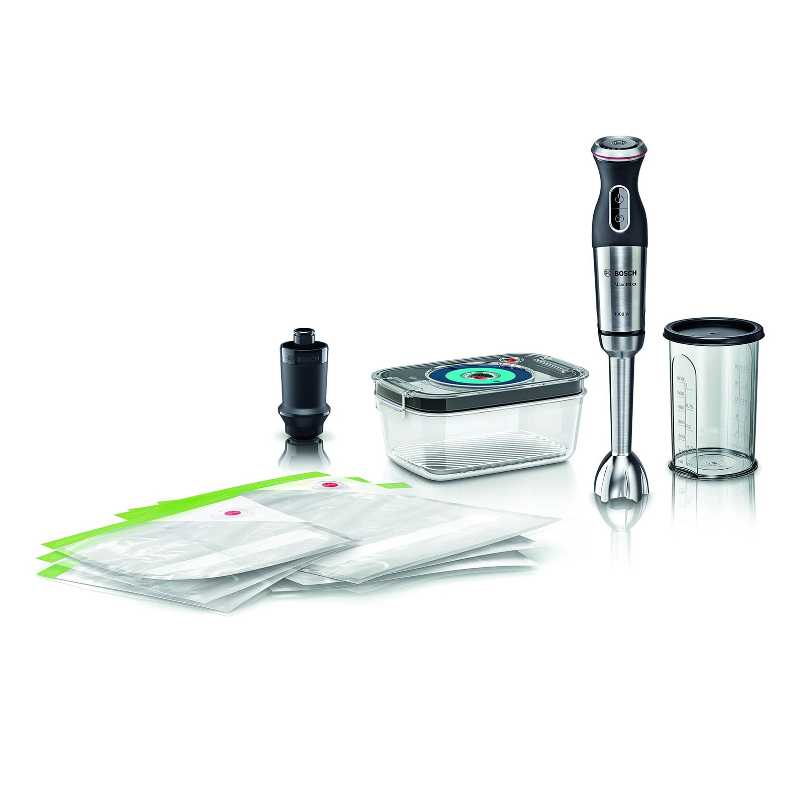 BoschStabmixer inkl. Vakuum Frischhaltesystem 