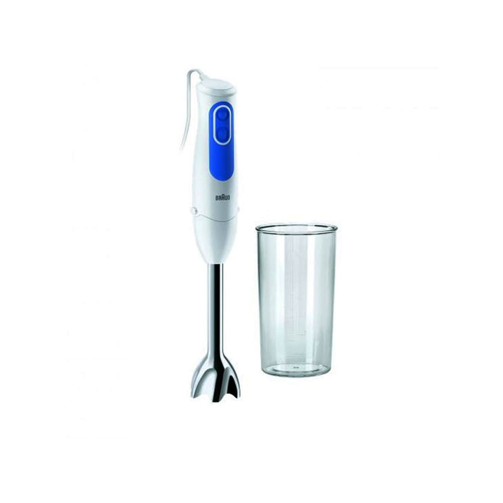 BRAUN Multiquick 3 MQ 3000 Smoothie+ Stabmixer wei&szlig;/blau 