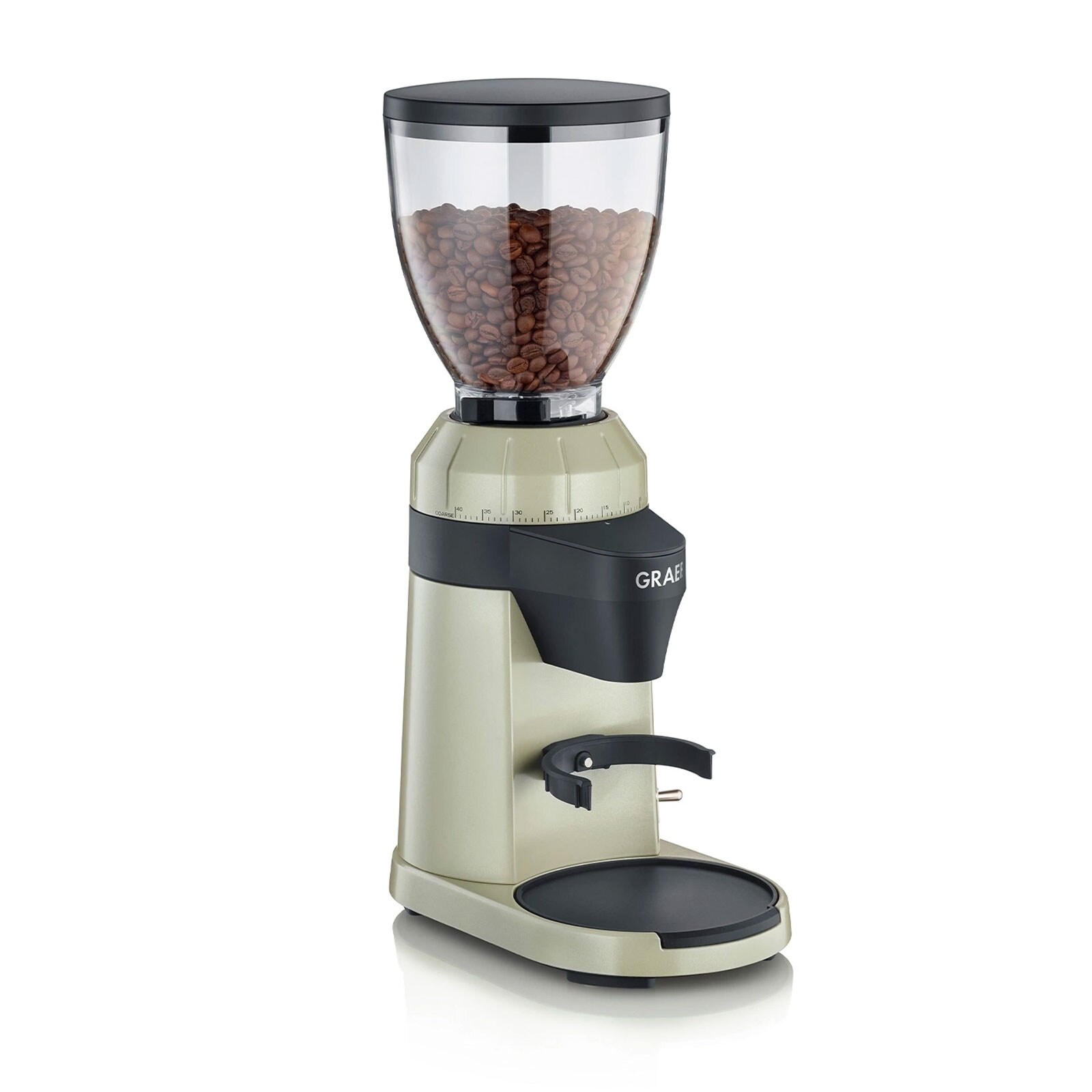 Graef CM 8007 Kaffeem&uuml;hle pistazie (Metallgeh&auml;use, verbesserte Antistatik) 