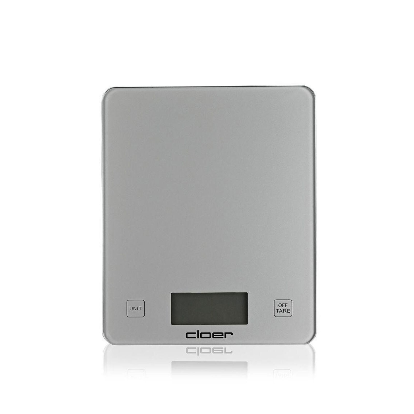 CLOER 6878 K&uuml;chenwaage silber 
