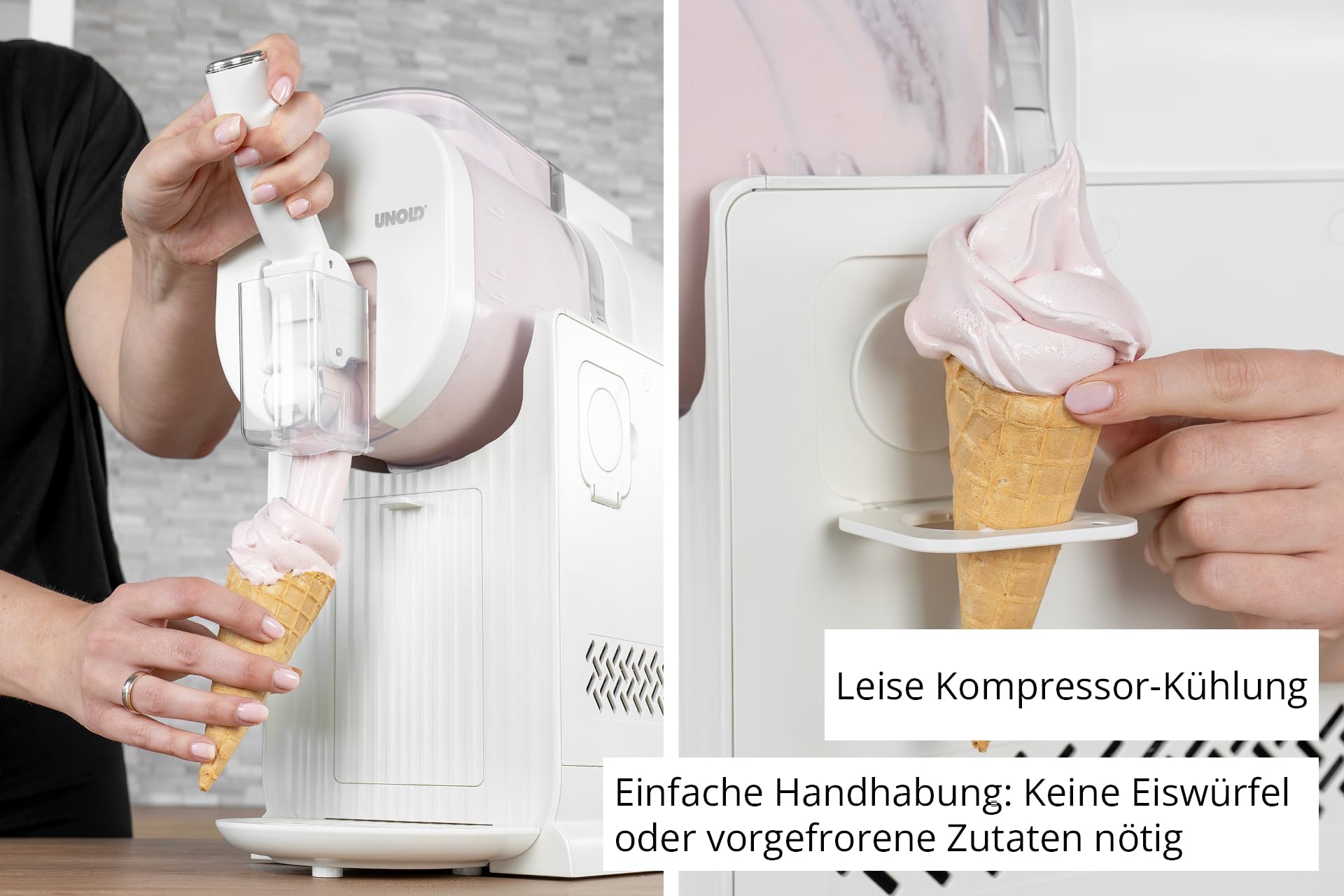UNOLD Sofia 48965 2in1 Schwarz Slush