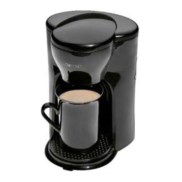Clatronic KA 3356 1-Tassen-Kaffeeautomat schwarz 