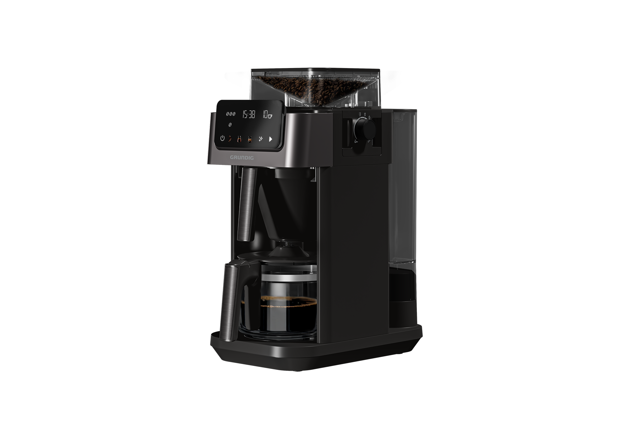 Grundig KM 9518 Filterkaffeemaschine mit Mahlwerk 