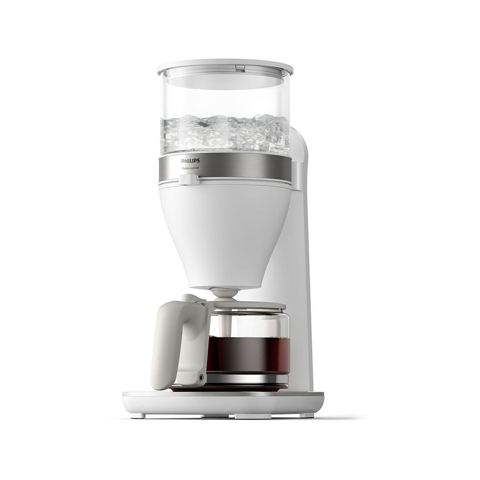 PHILIPS HD5416/60 Caf&eacute; Gourmet wei&szlig; Filterkaffeemaschine 