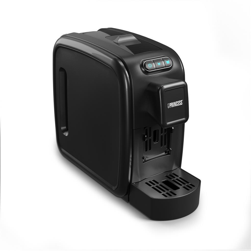 PRINCESS 249420 ESE-Pods Kaffeemaschine (E.S.E.-Schoten, 19 bar Pumpendruck, 0,8 l Wassertank, abnehmbarer Wassertank, einstellbare Kaffeemenge, Abschaltautomatik) 