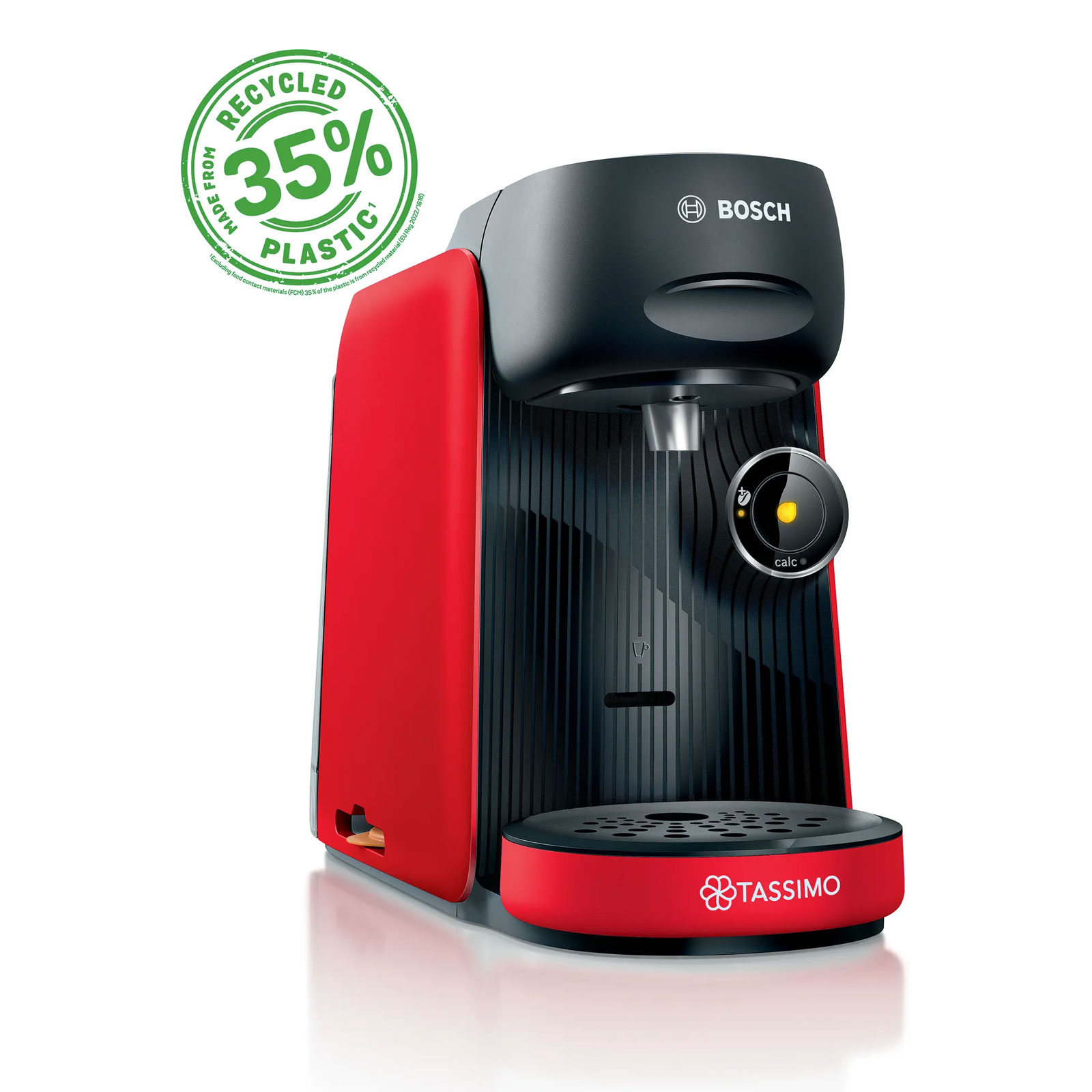 Bosch TAS163E Kapselmaschine Intellibrew, IntensityBoost, 0,7 l Wassertank, recyceltes Material 