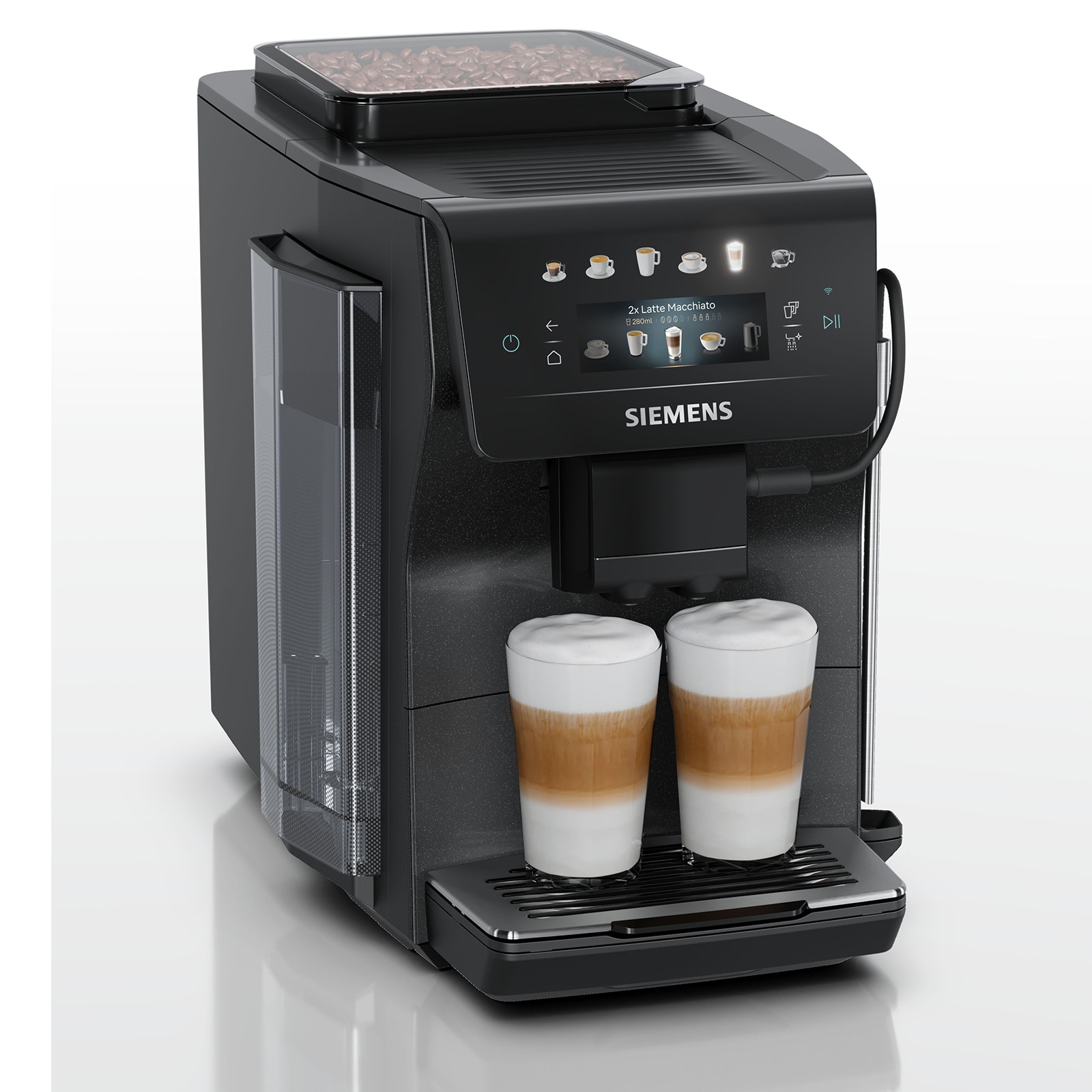 Siemens TP6X3B08 Kaffeevollautomat, EQ600 iAroma Kaffeemaschine 