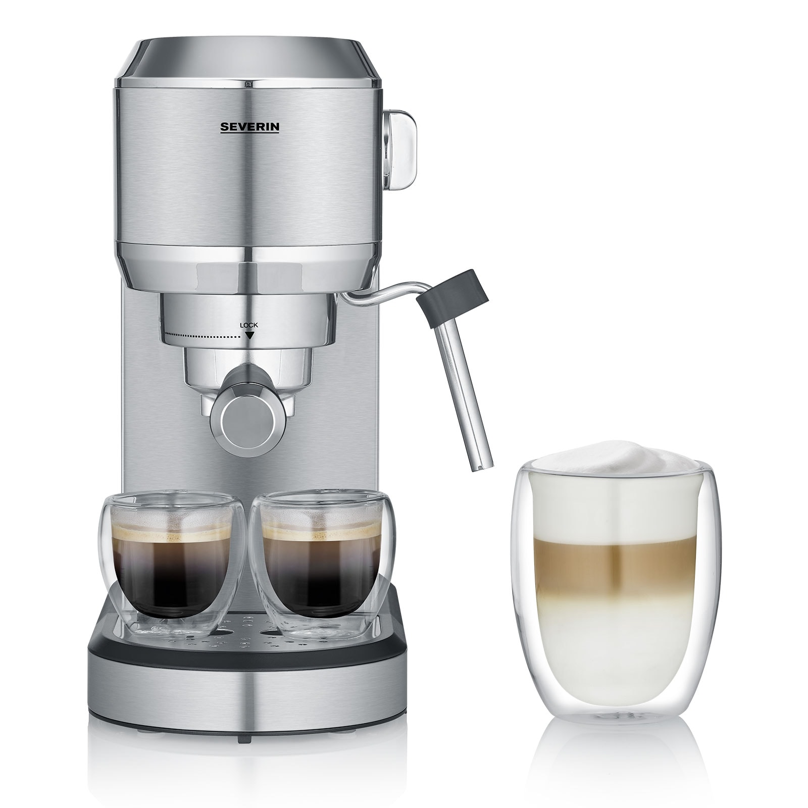 SEVERIN KA 5997 Newspresa Siebtr&auml;ger-Espressomaschine 