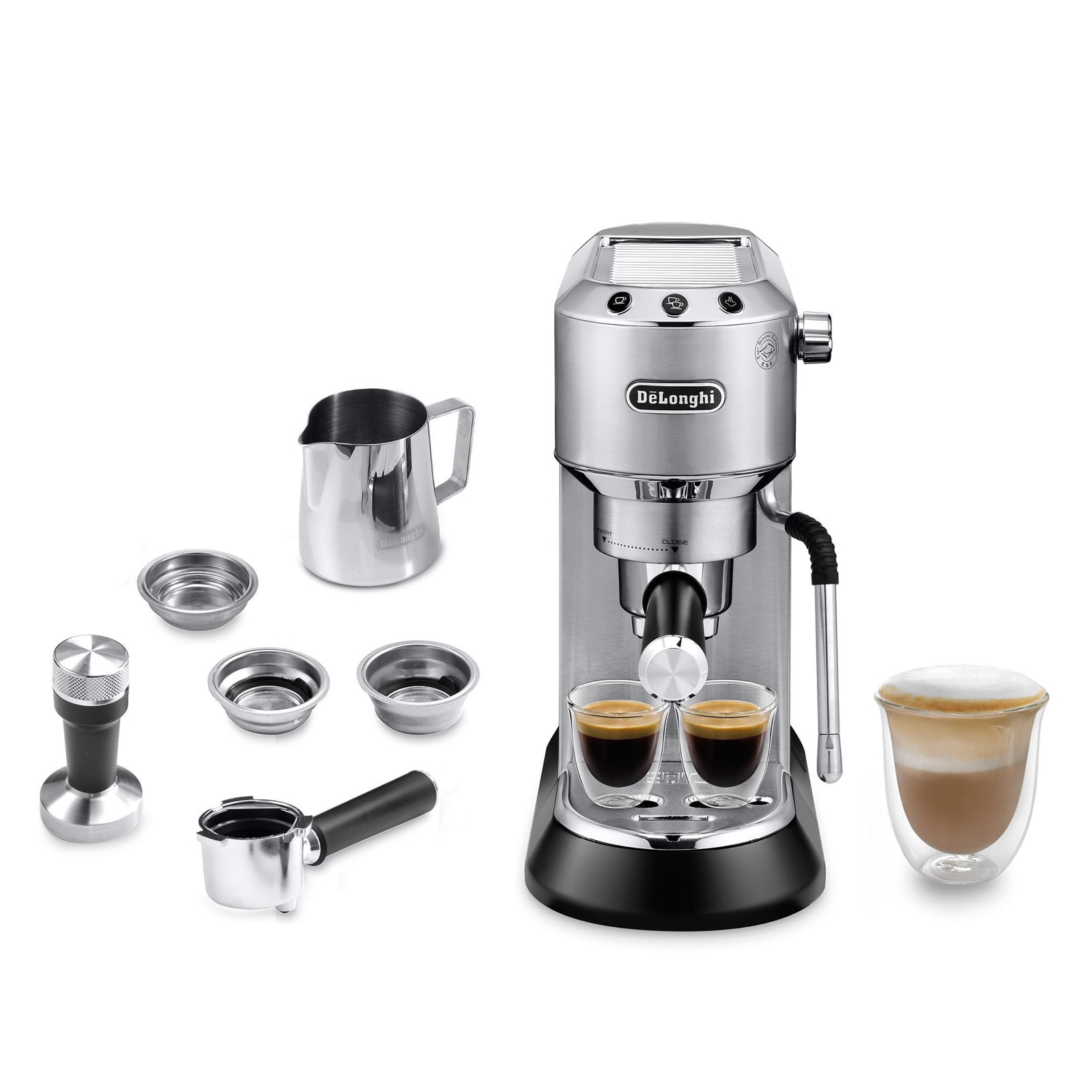 De'Longhi Dedica Arte EC885.M Siebtr&auml;ger-Espressomaschine 