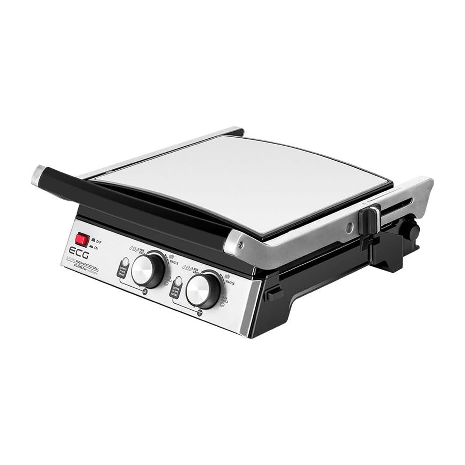 ECG KG 2033 Duo Grill und Waffel Kontaktgrill 