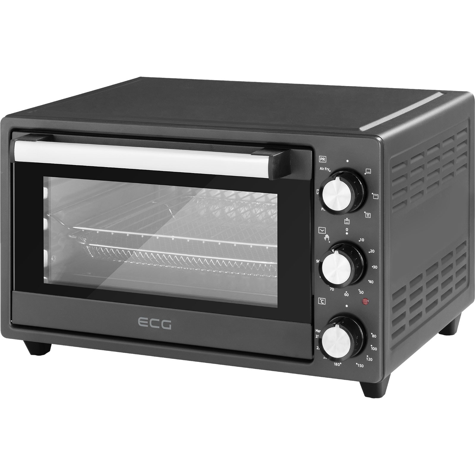 ECG ET 2001B Airfryer Mini-Backofen 