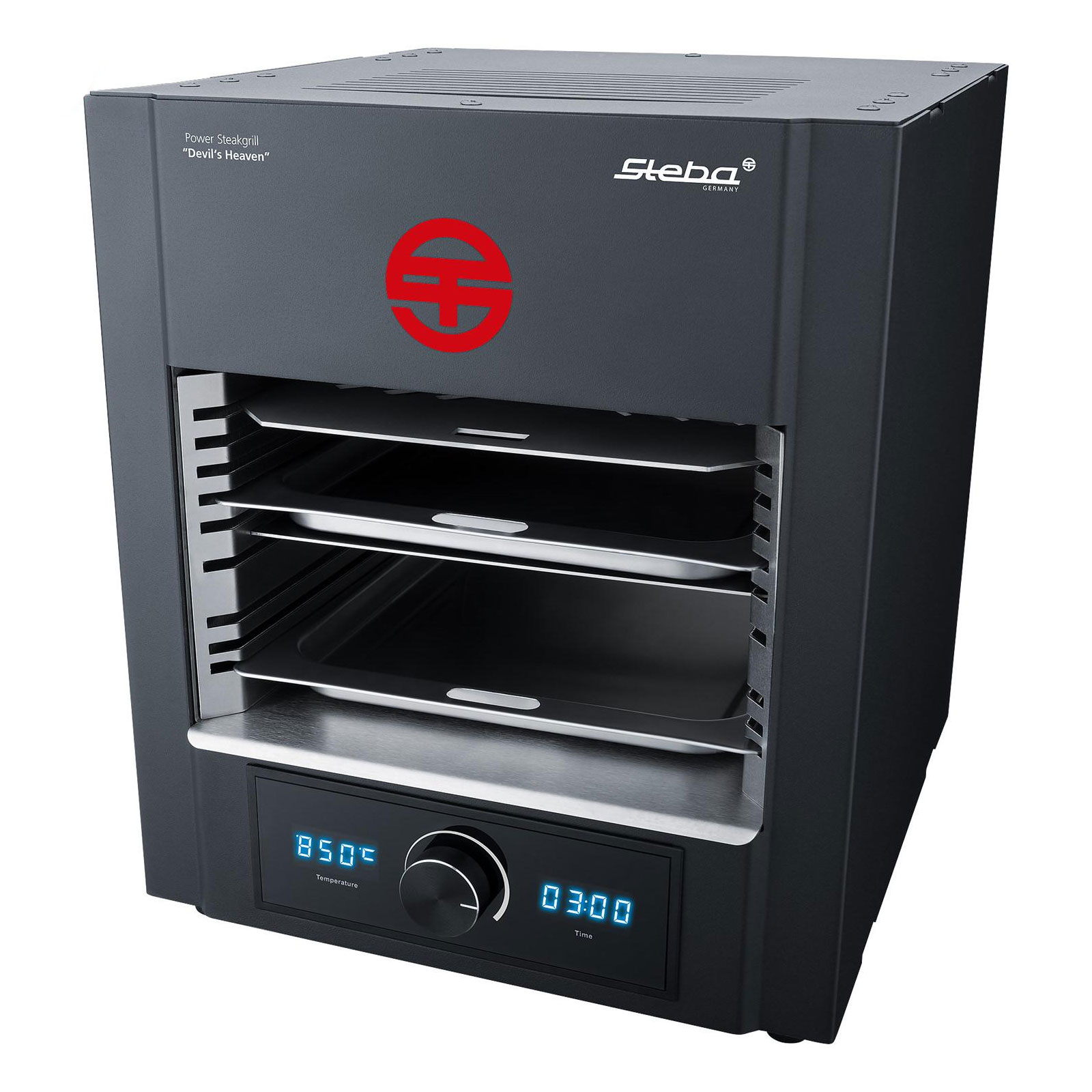 Steba PS M2000 DEVIL'S HEAVEN Steakgrill Schwarz 