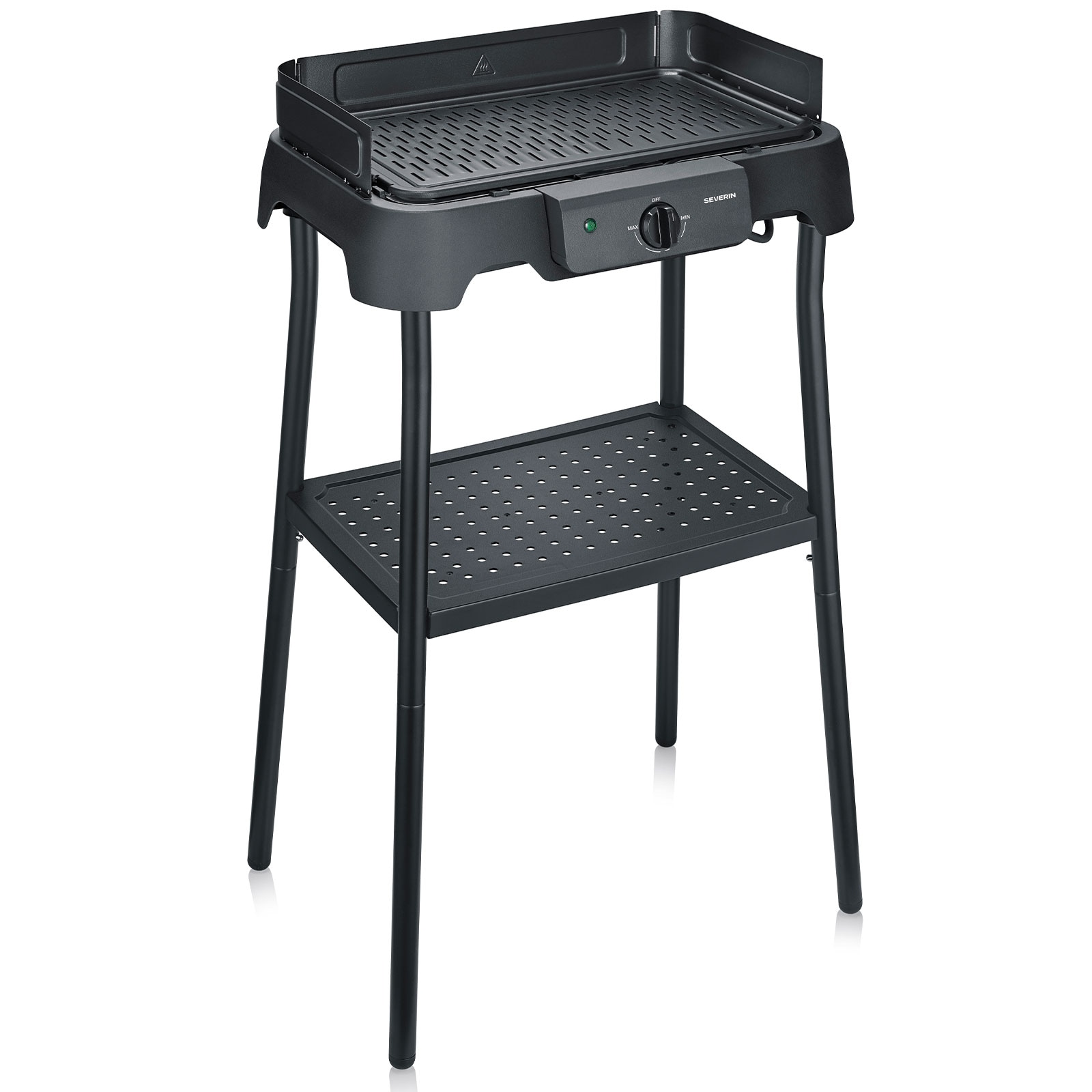 SEVERIN PG 8596 Standgrill (2000 Watt, Kunststoff, Grillfl&auml;che: 39 x 23 cm) 