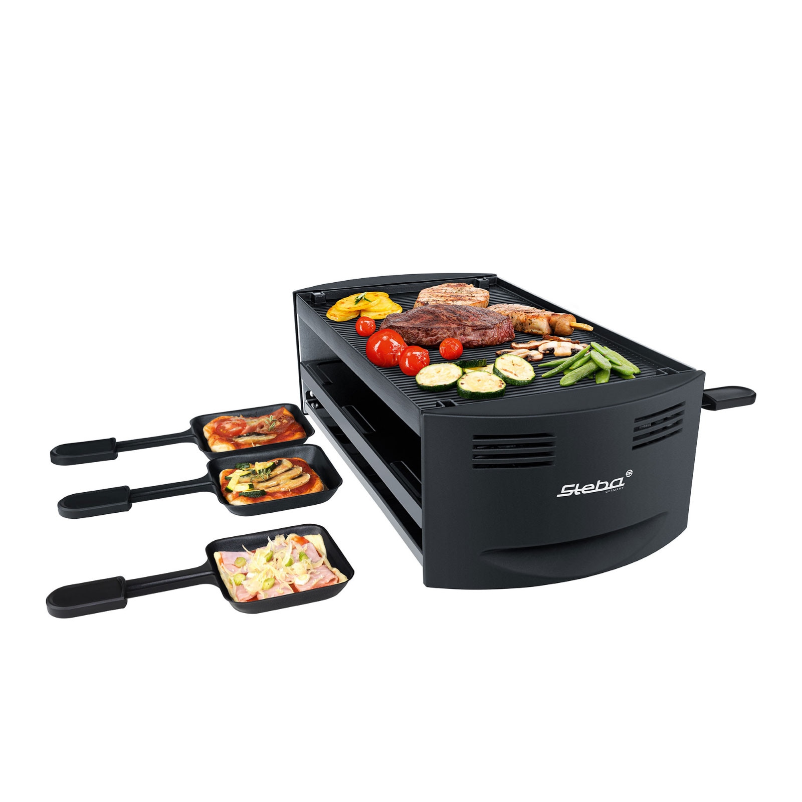 Steba RC 6 Bake & Grill Pizza Raclettegrill 