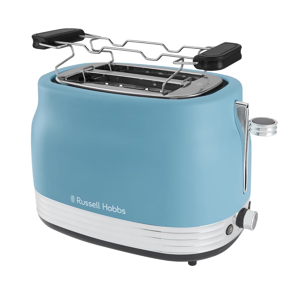 Russell Hobbs Hanley Toaster, Retro Blue (28651-56) 