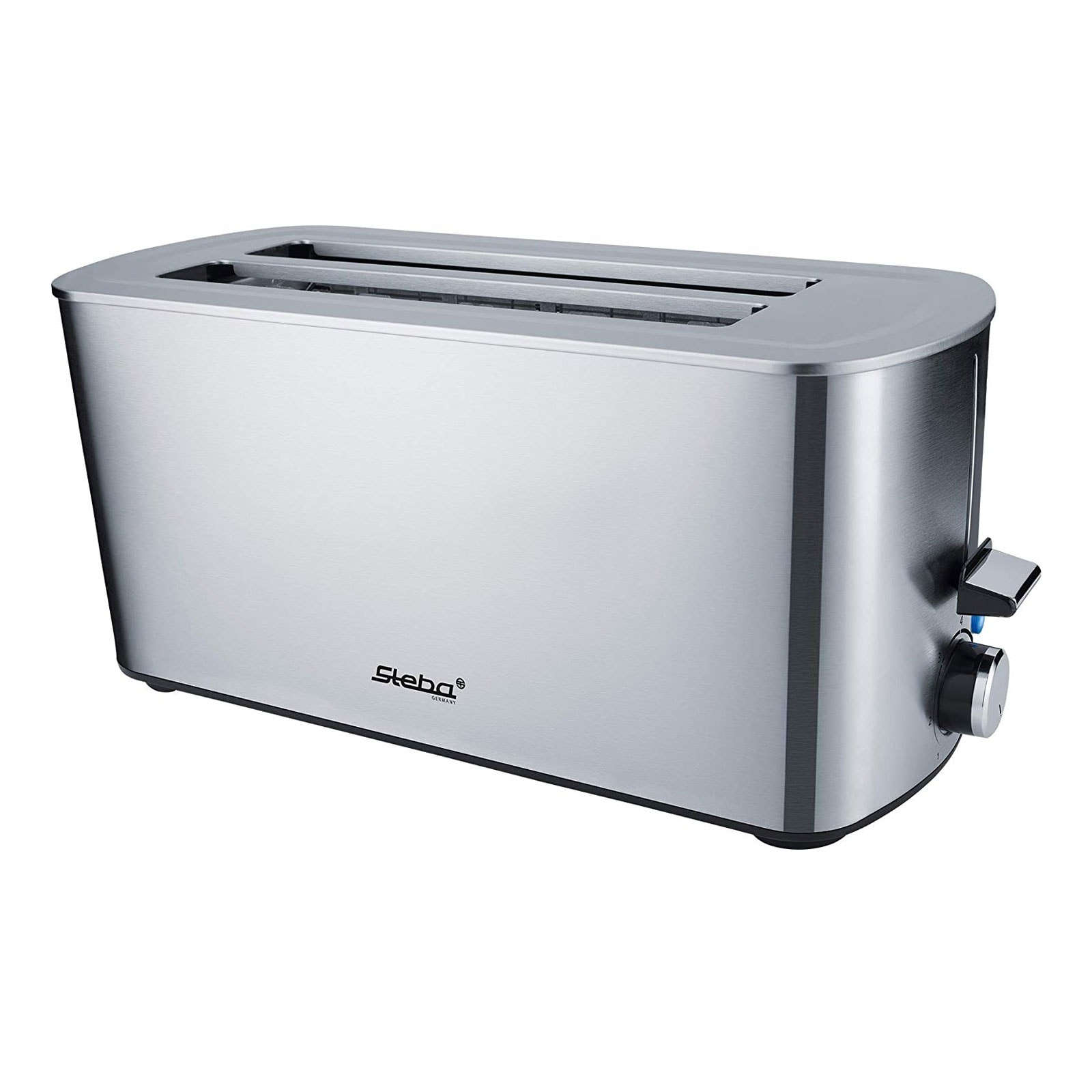 STEBA TO 21 Inox 4-Scheiben-Langschlitz-Toaster Edelstahl 
