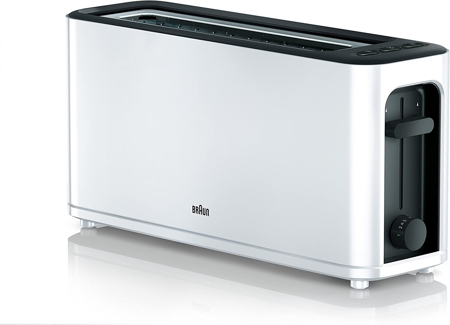 BRAUN HT 3110 WH MultiToast Toaster wei&szlig; 