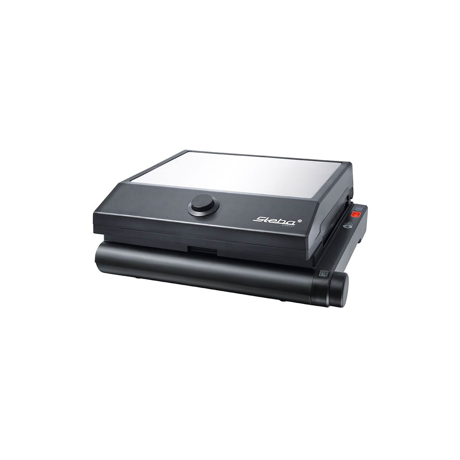 STEBA SG 55 3-in1 Multi-Snack Maker Sandwichmaker Waffeleisen Kontaktgrill Schwarz/Edelstahl 