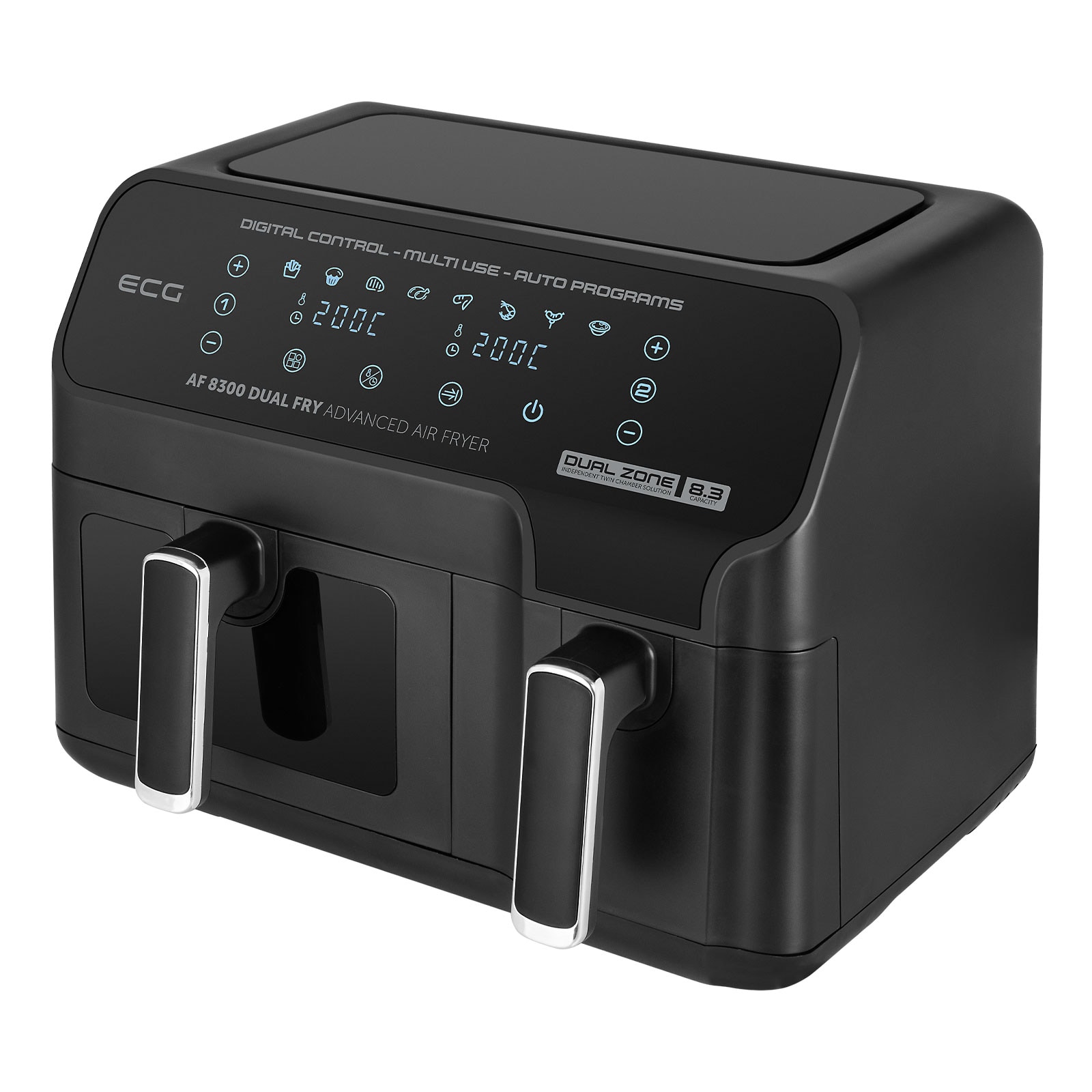 ECG AF 8300 DUAL FRY HL.FRITT. 