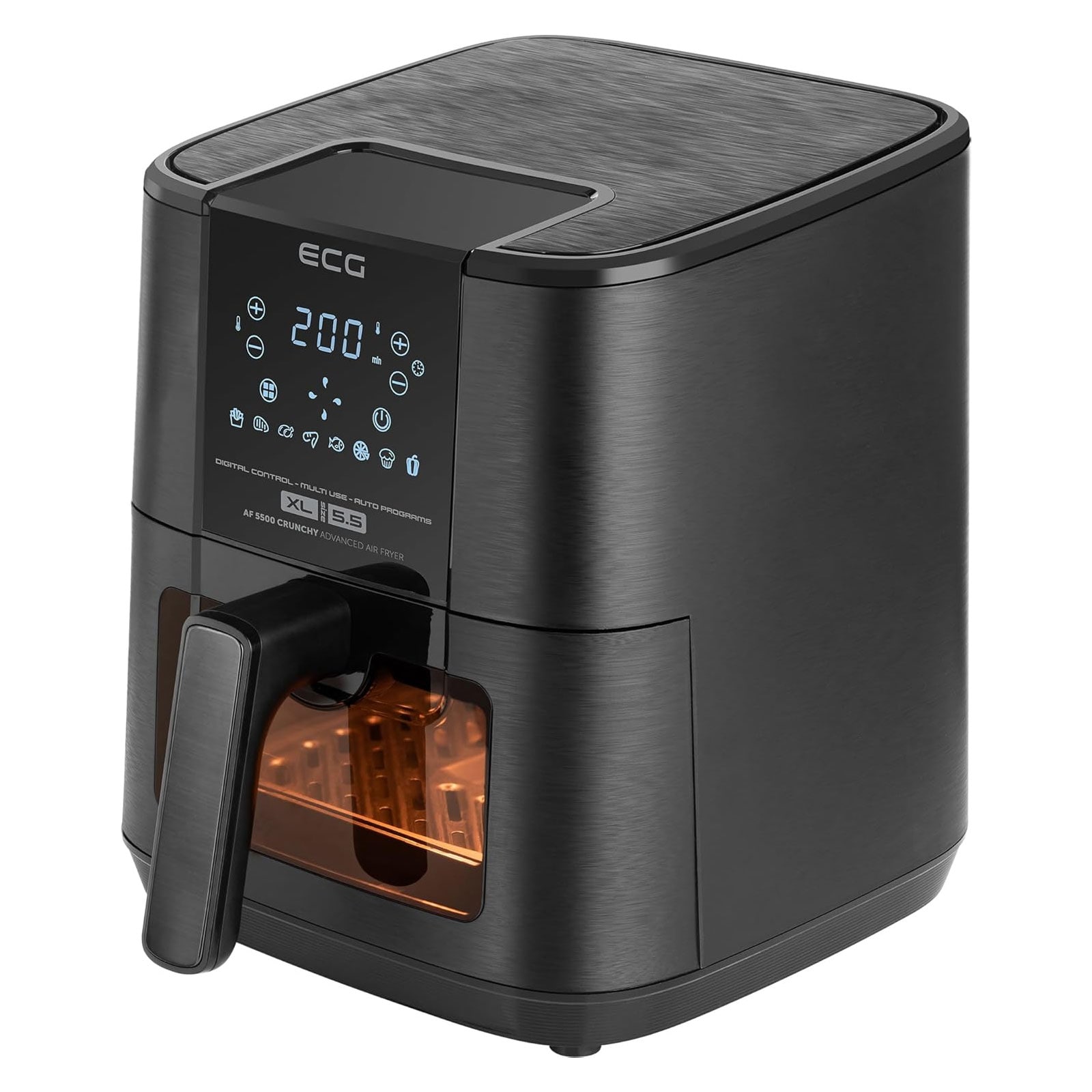 ECG AF 5500 Crunchy Hei&szlig;luftfritteuse 