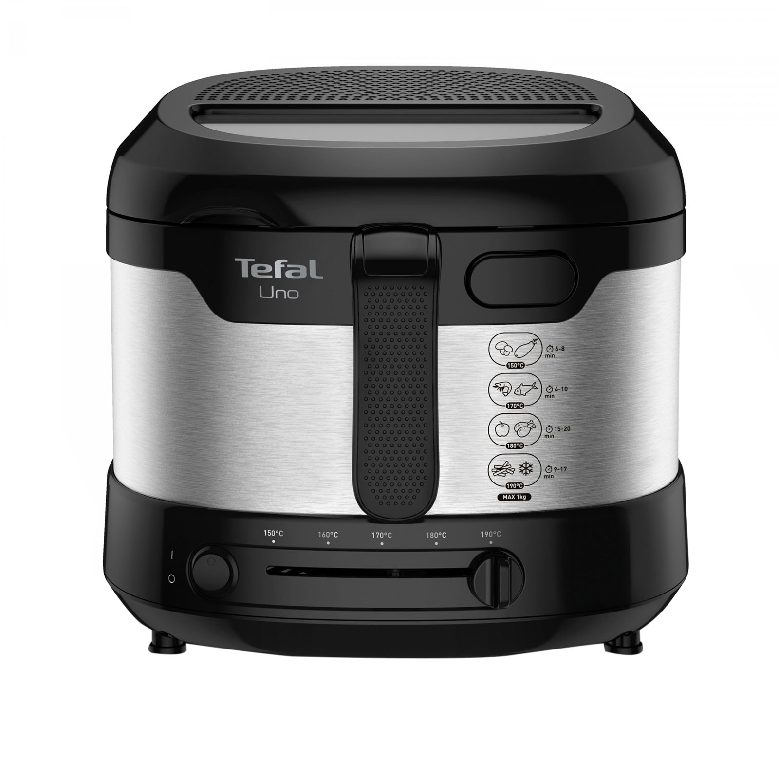 TEFAL FF 215D Uno M Fritteuse Edelstahl 