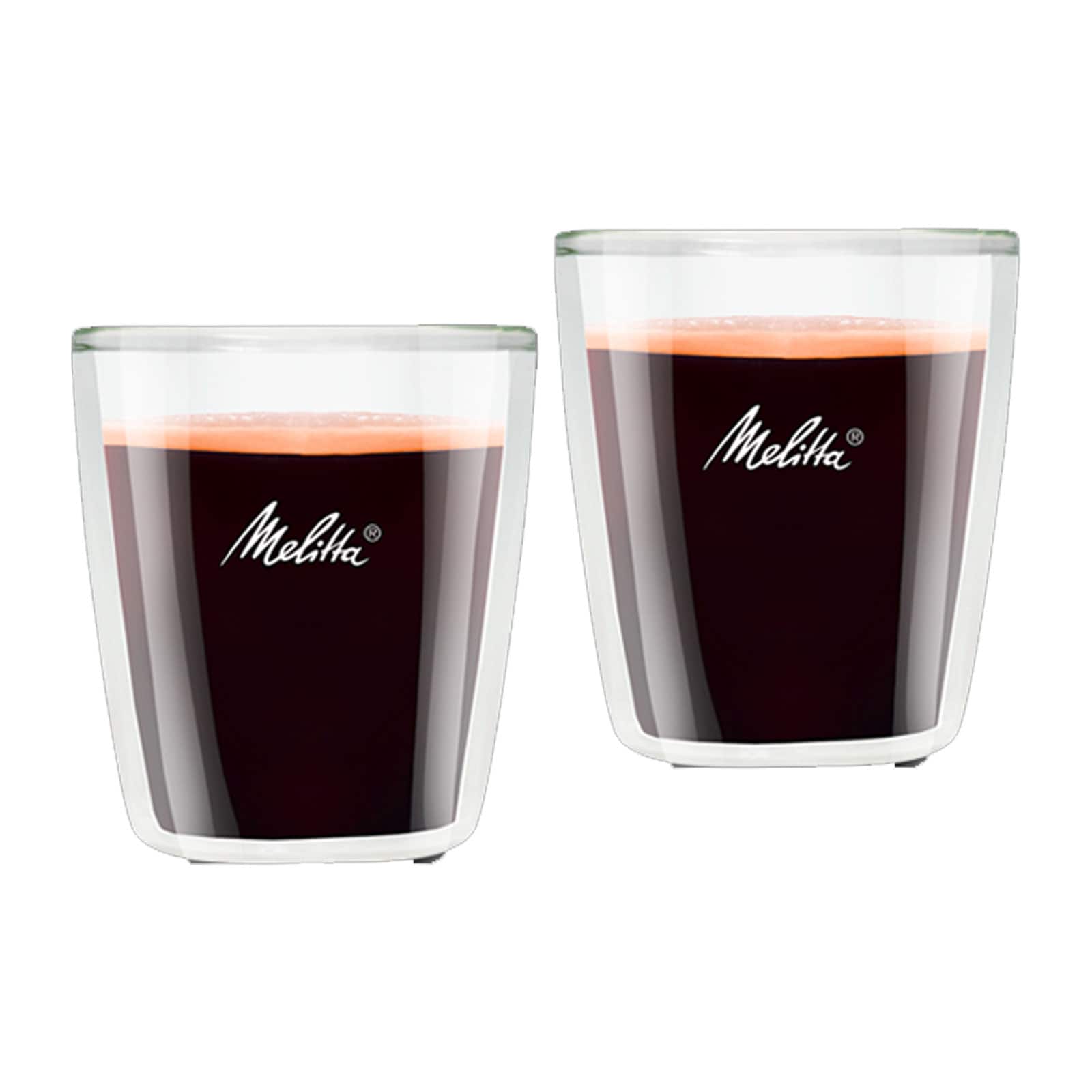 Melitta Doppelwandige Espresso-Gl&auml;ser 