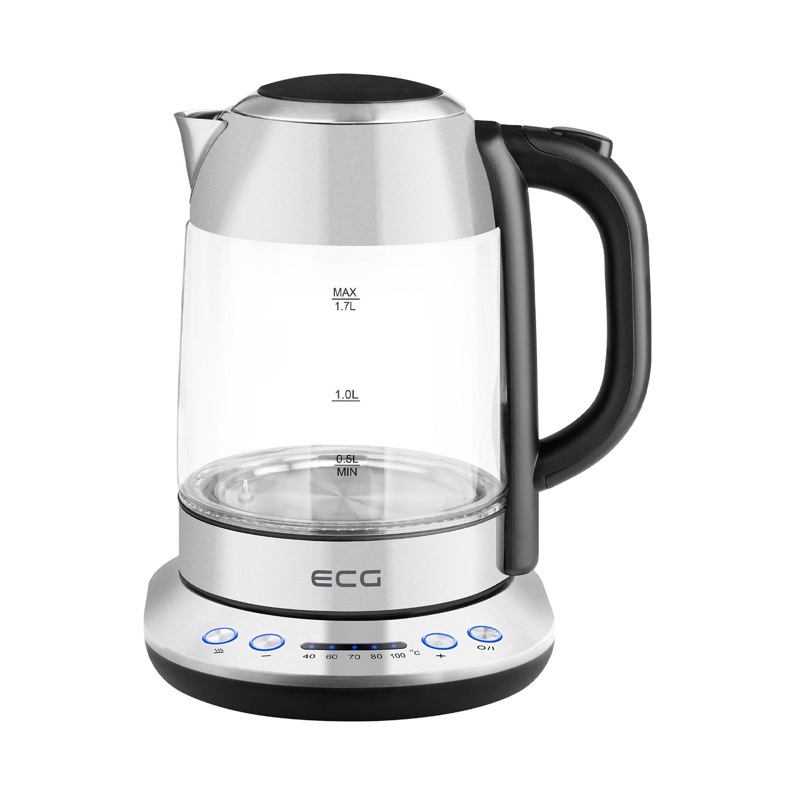 ECG RK 1781 Glas Wasserkocher 