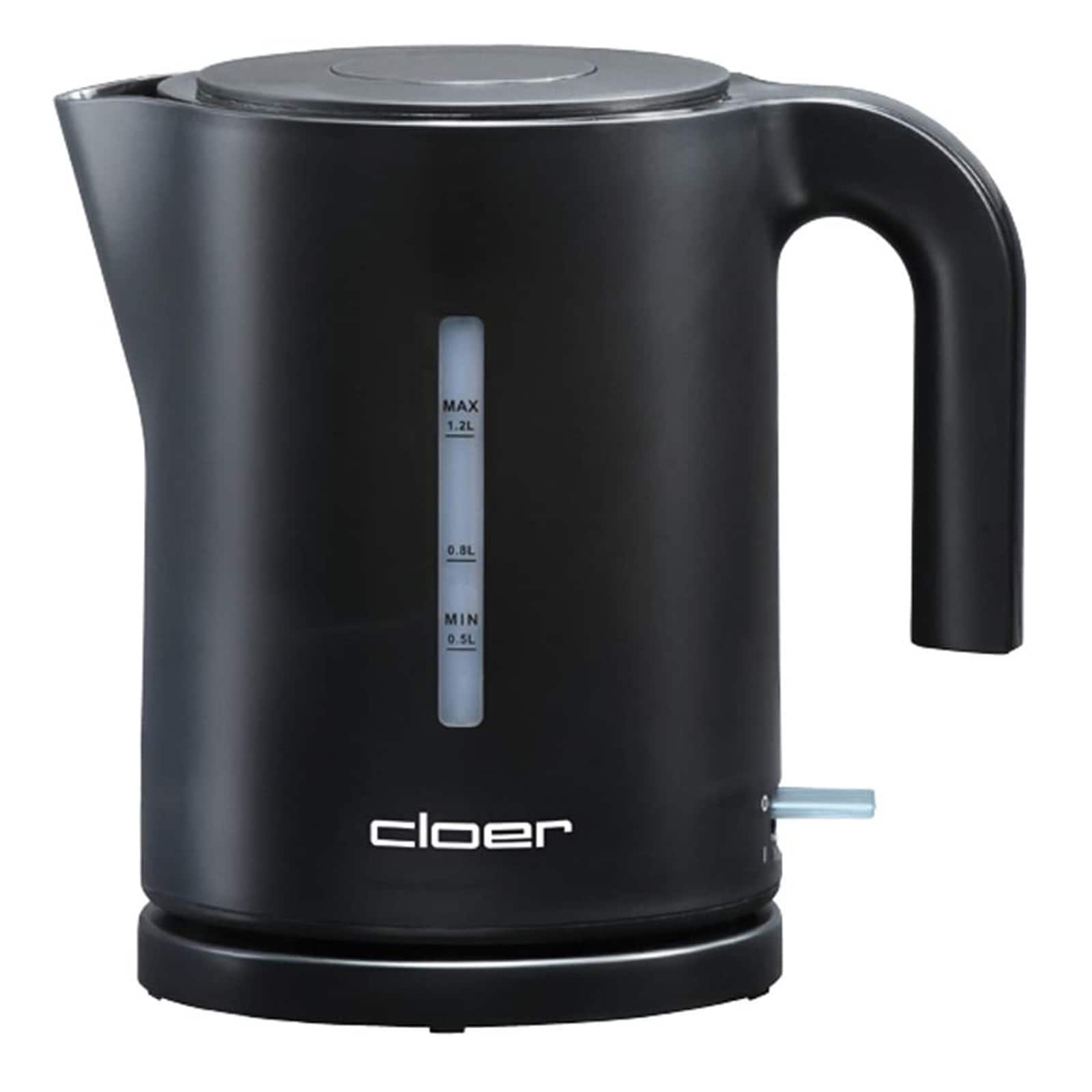 Cloer 4120 Wasserkocher Schwarz 