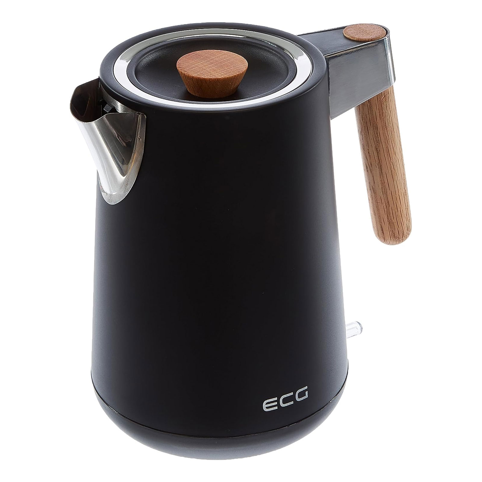 ECG Wasserkocher RK 1768 Strix Timber Black 