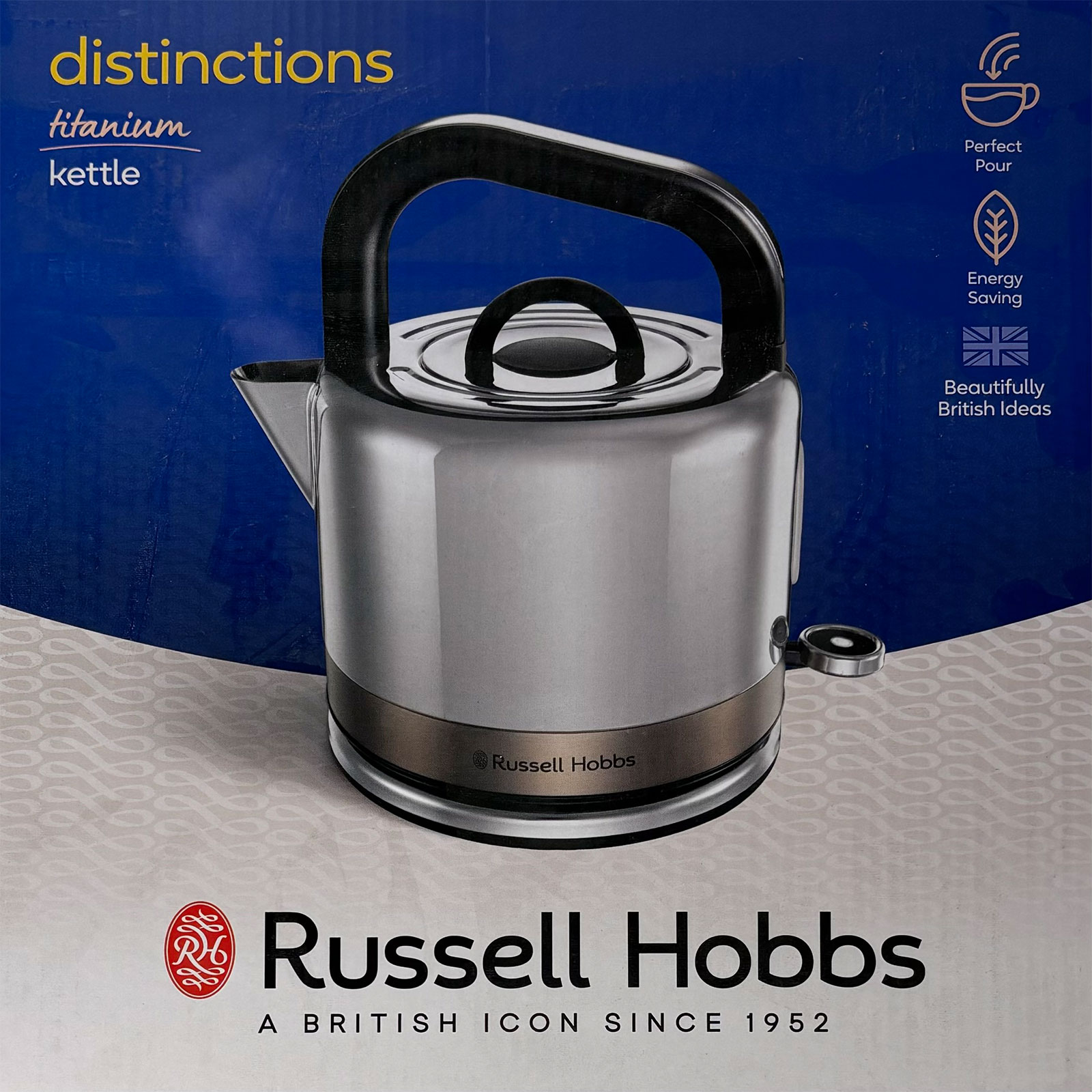 Russell Hobbs 26422-70 Distinctions Titanium Wasserkocher 