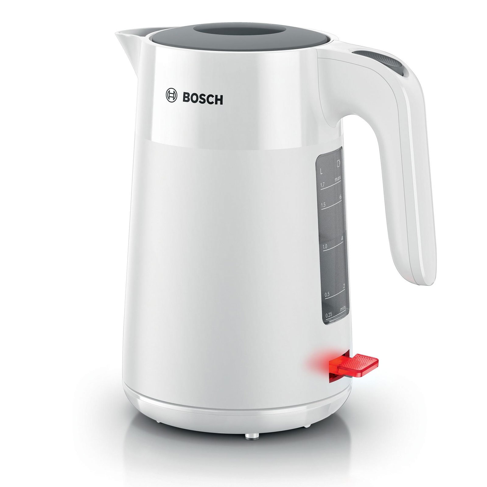 BOSCH Wasserkocher TWK3M124 / TWK2M161 (MyMoment, 1,7 l, 2400 W, wei&szlig;) 