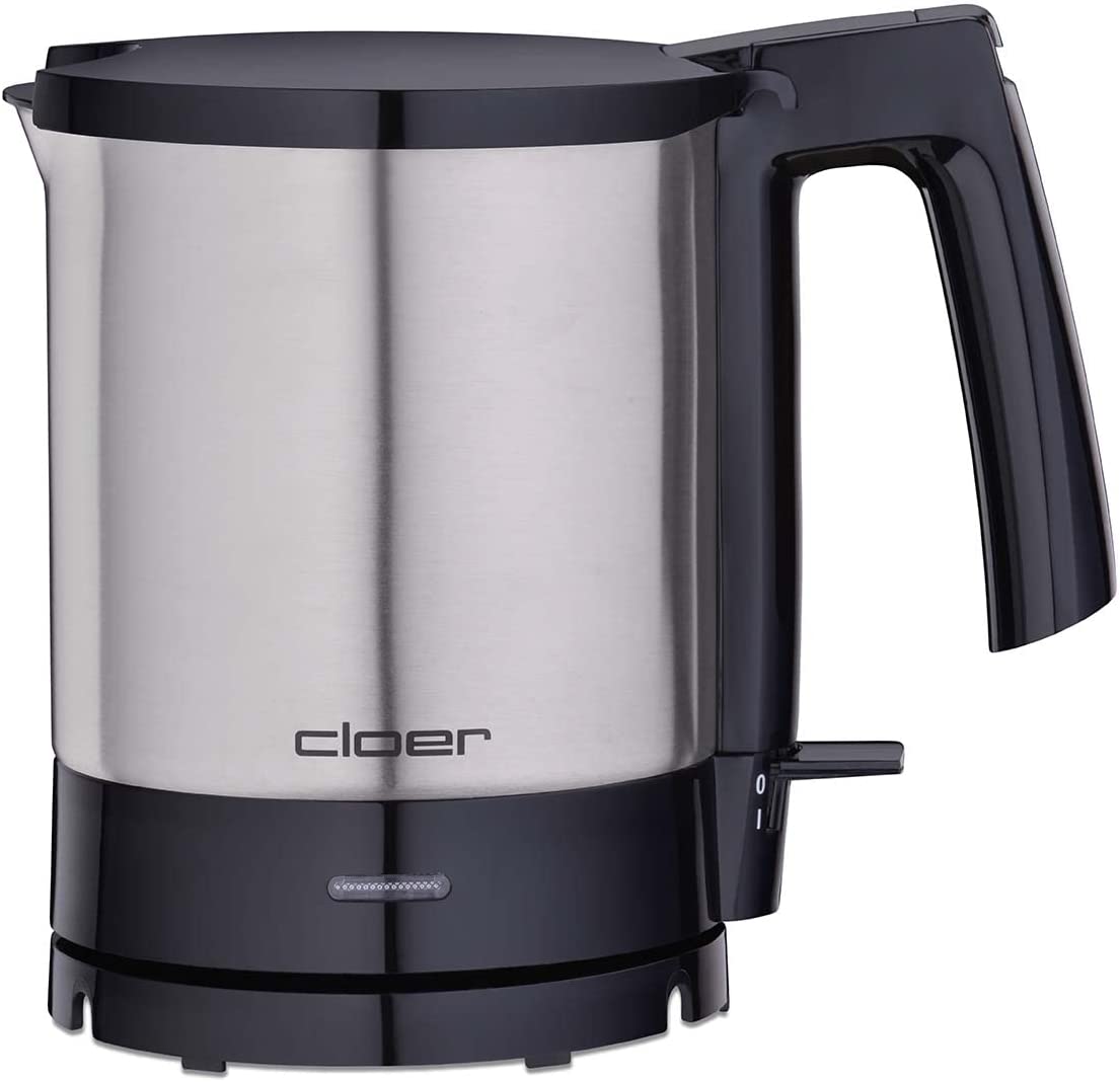 Cloer 4700 Wasserkocher Edelstahl schwarz 