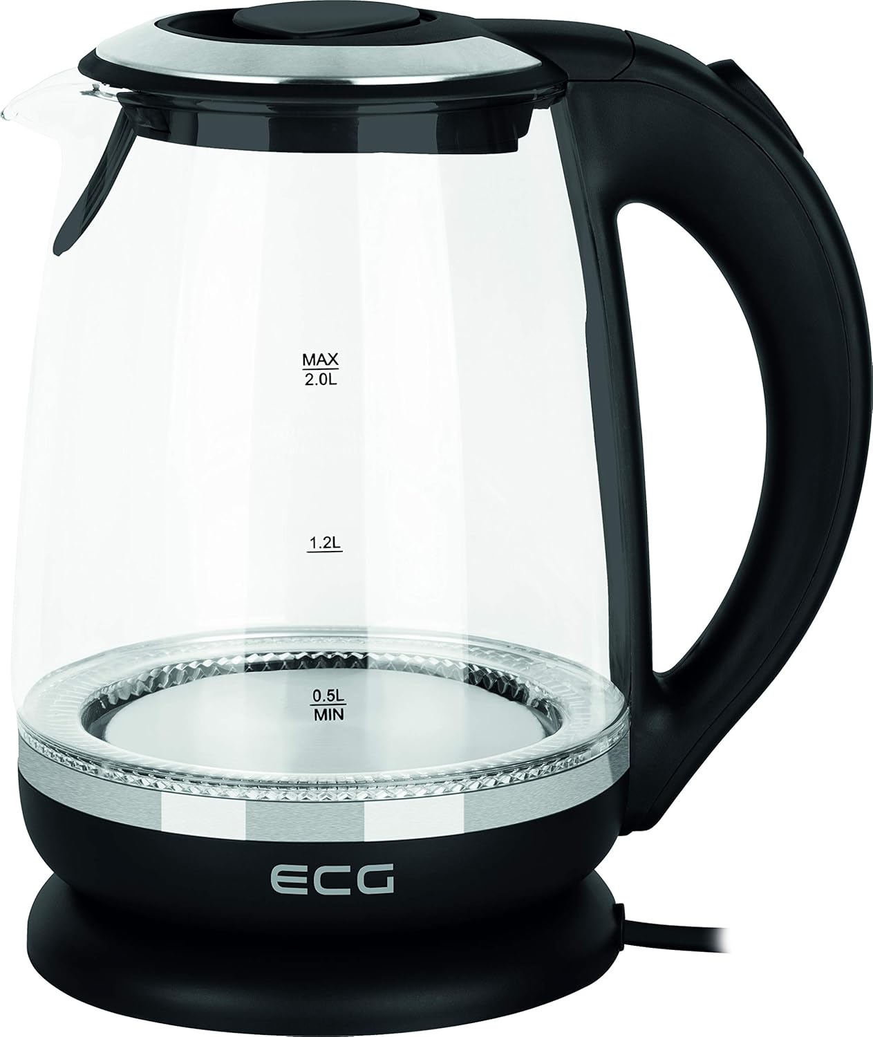 ECG RK 2080 Glas-Wasserkocher 
