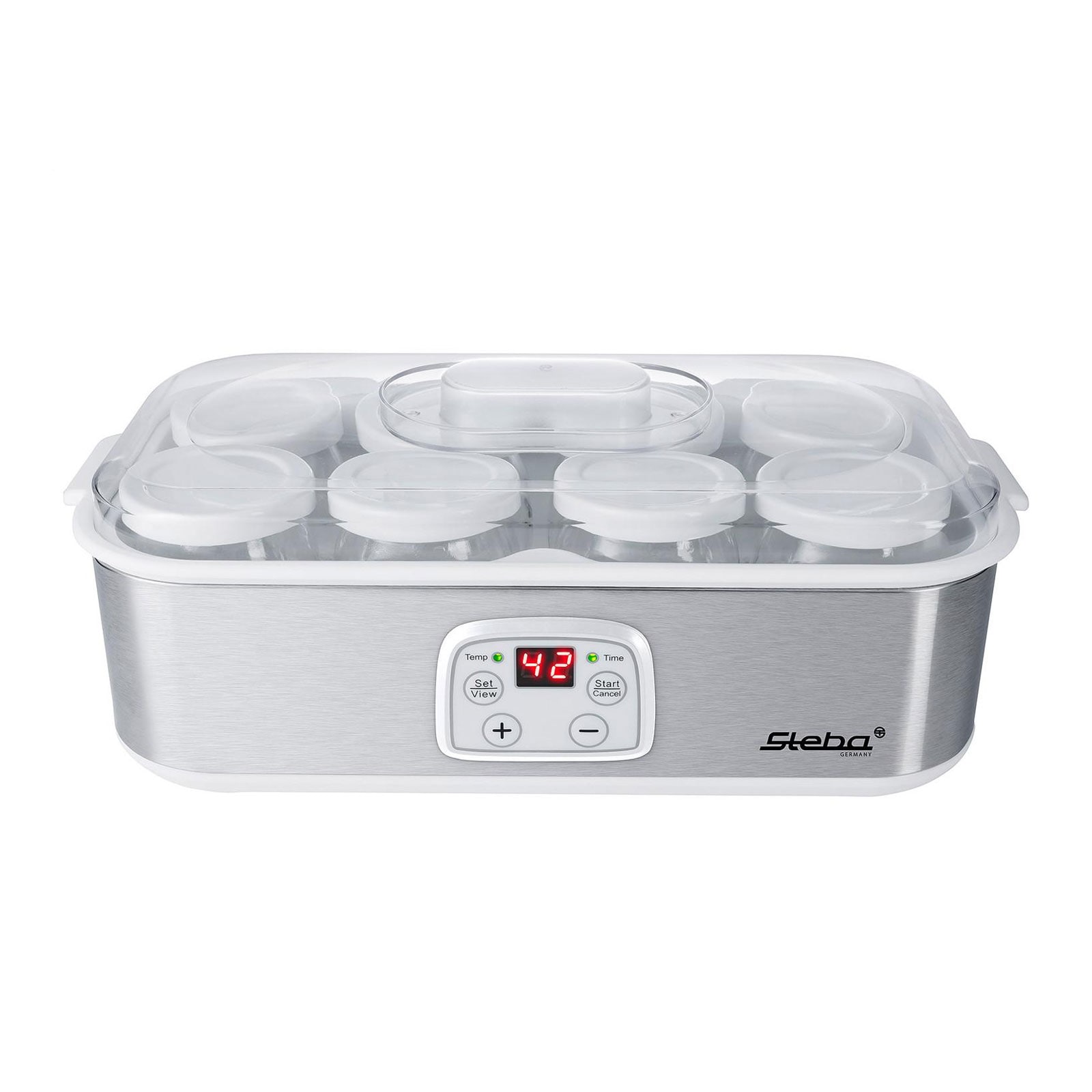 STEBA JM 3 Joghurt-Maker Edelstahl / wei&szlig; 