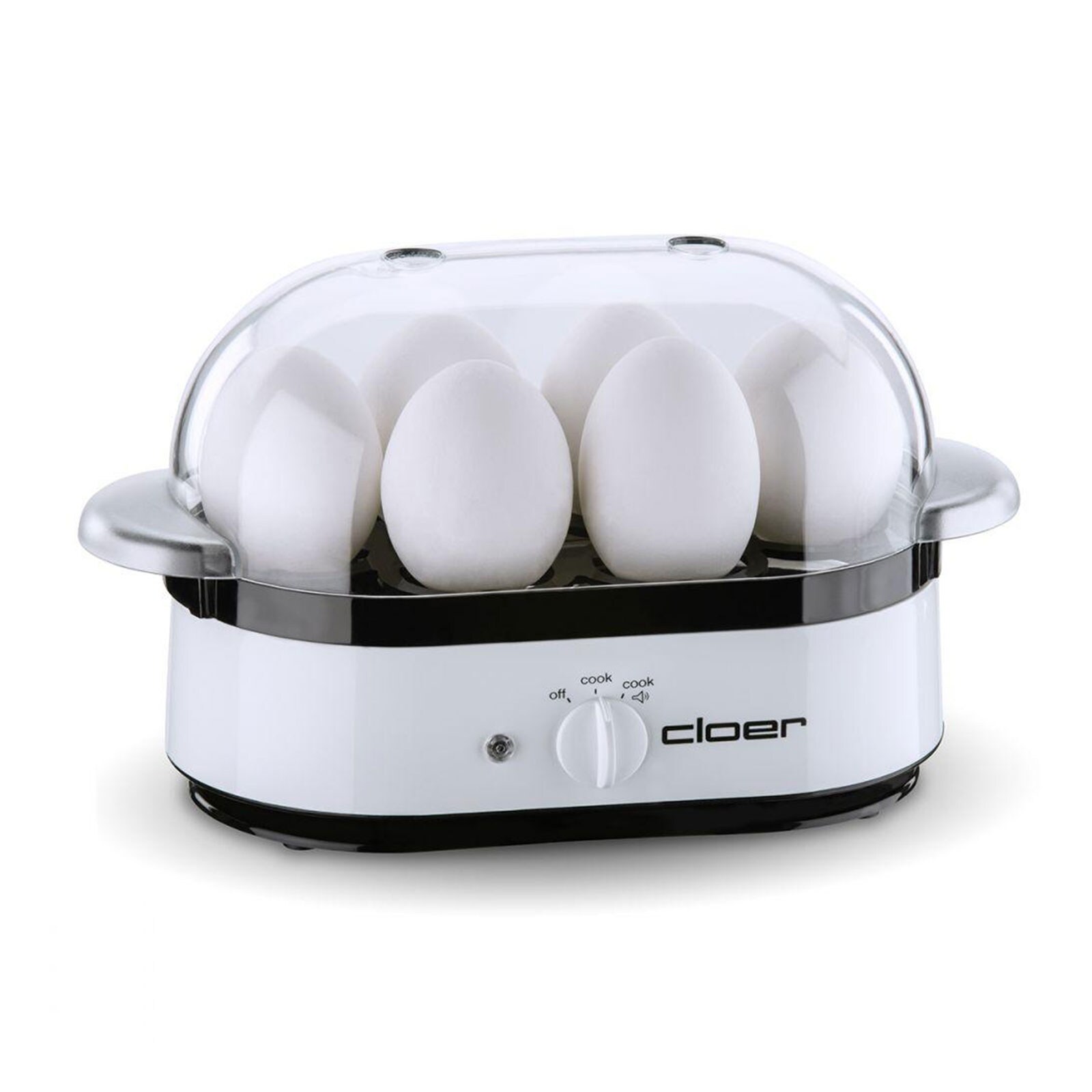 Cloer 6081 Eierkocher wei&szlig; 