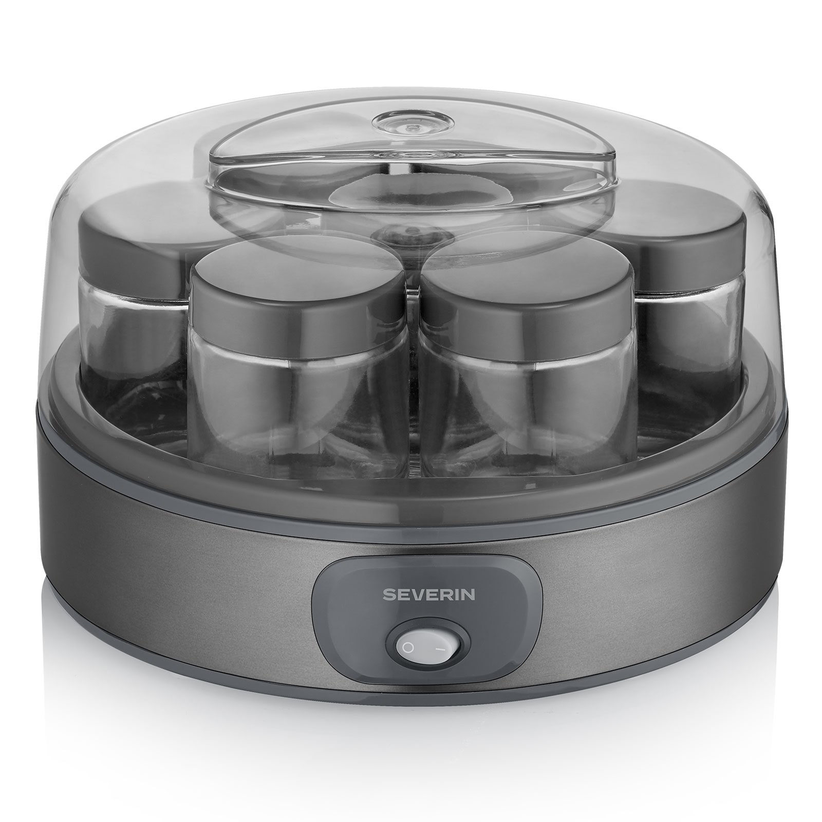 SEVERIN JG 3510 Joghurtbereiter (18 Watt, 7 Portionsgl&auml;ser) 