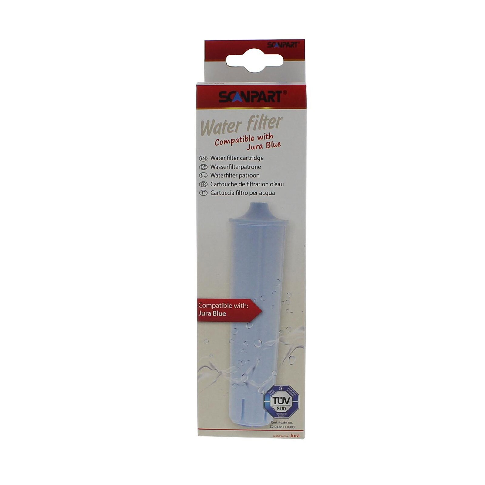 Wasserfilterpatrone f&uuml;r Jura blue 