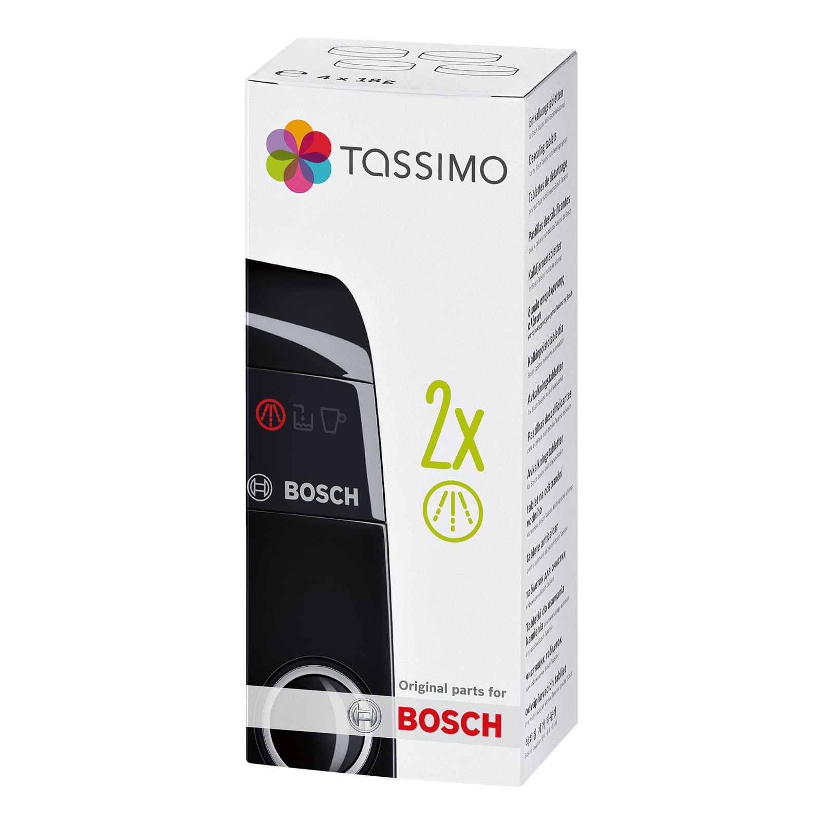 Bosch TCZ6004 Entkalkungstabletten 4 St&uuml;ck 