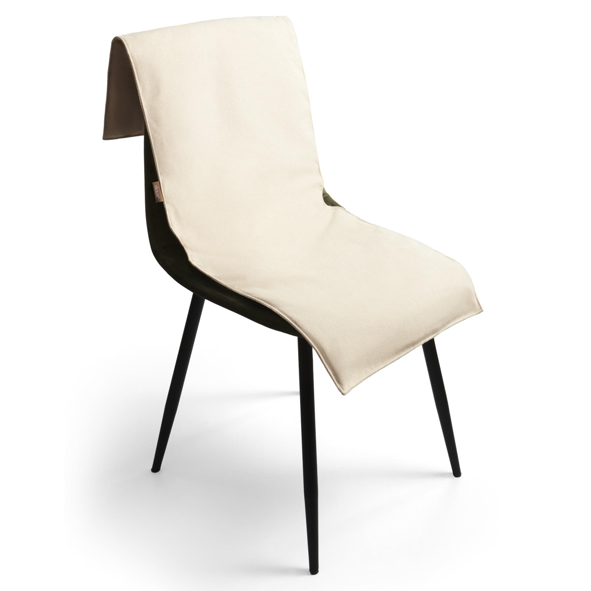 duux Mellow Beige beheizte Sitzauflage (3 Heizstufen, 15 Watt, Handw&auml;sche bei 40 &deg;C, bis zu 9 Stunden Akkulaufzeit, 4 h Aufladezeit, wasserabweisender Vliesbezug) 