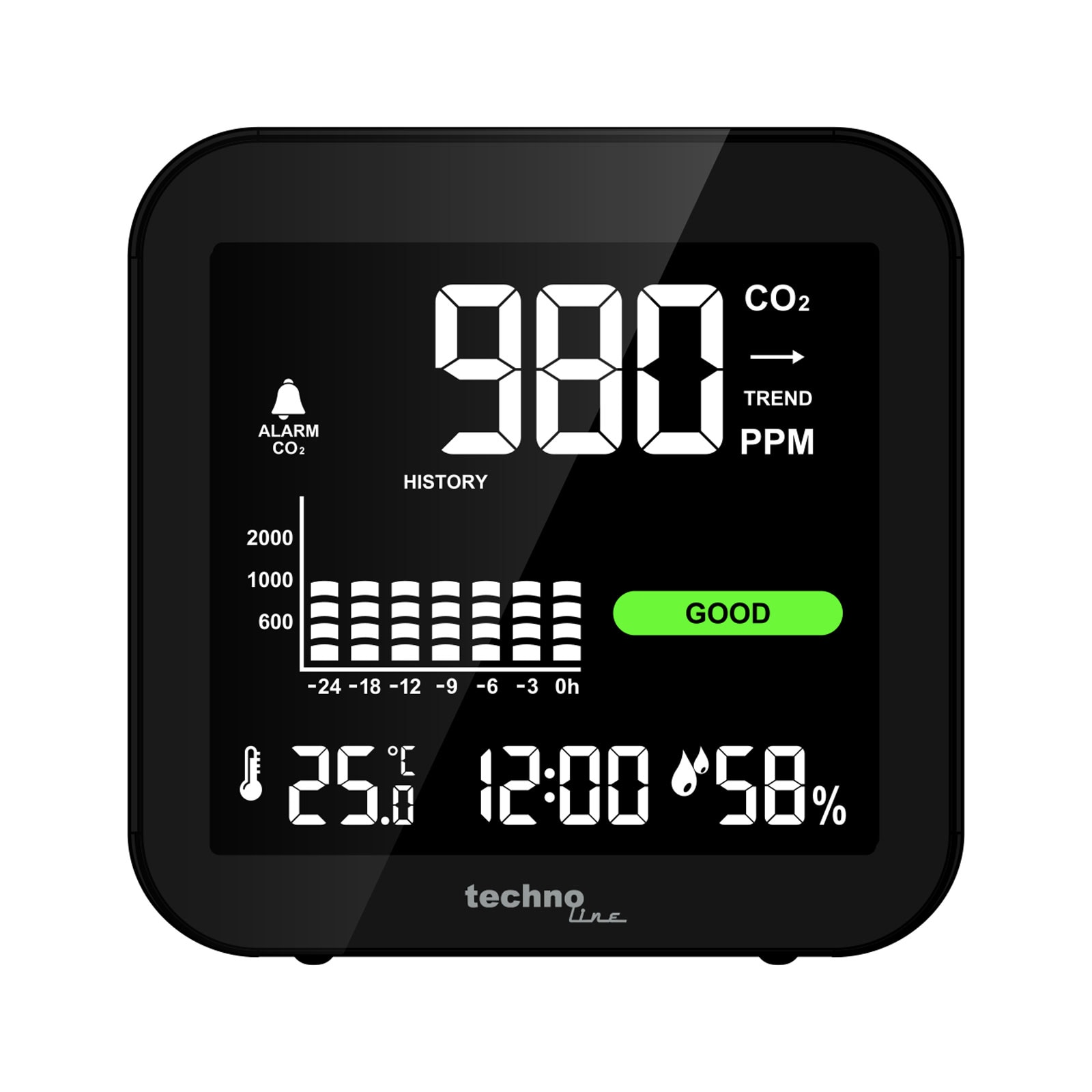 technoline WL 1025 Luftg&uuml;temonitor 