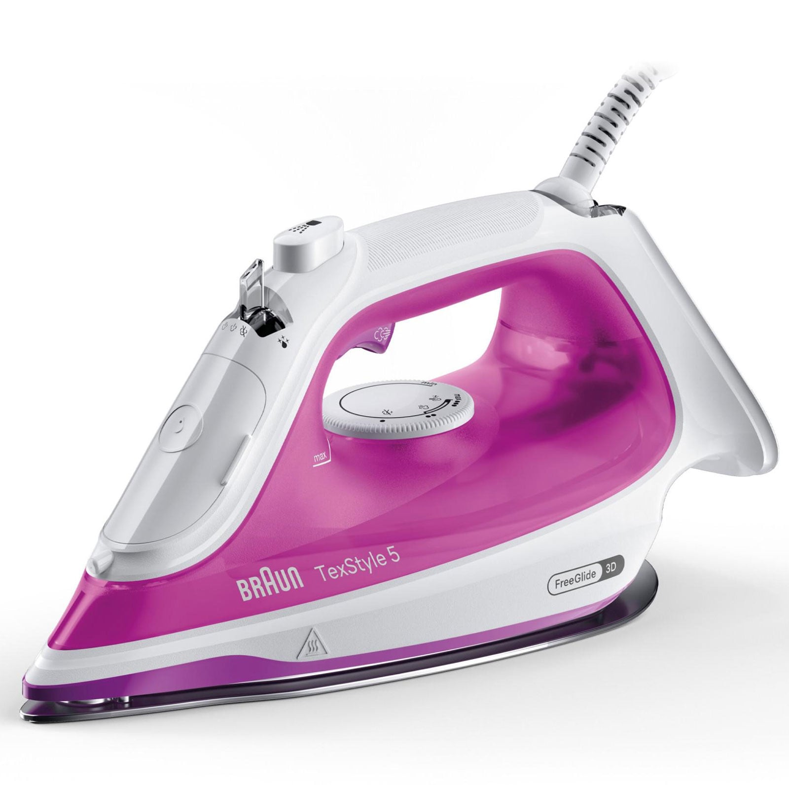 BRAUN SI 5225 PU TexStyle 5 Dampfb&uuml;geleisen 