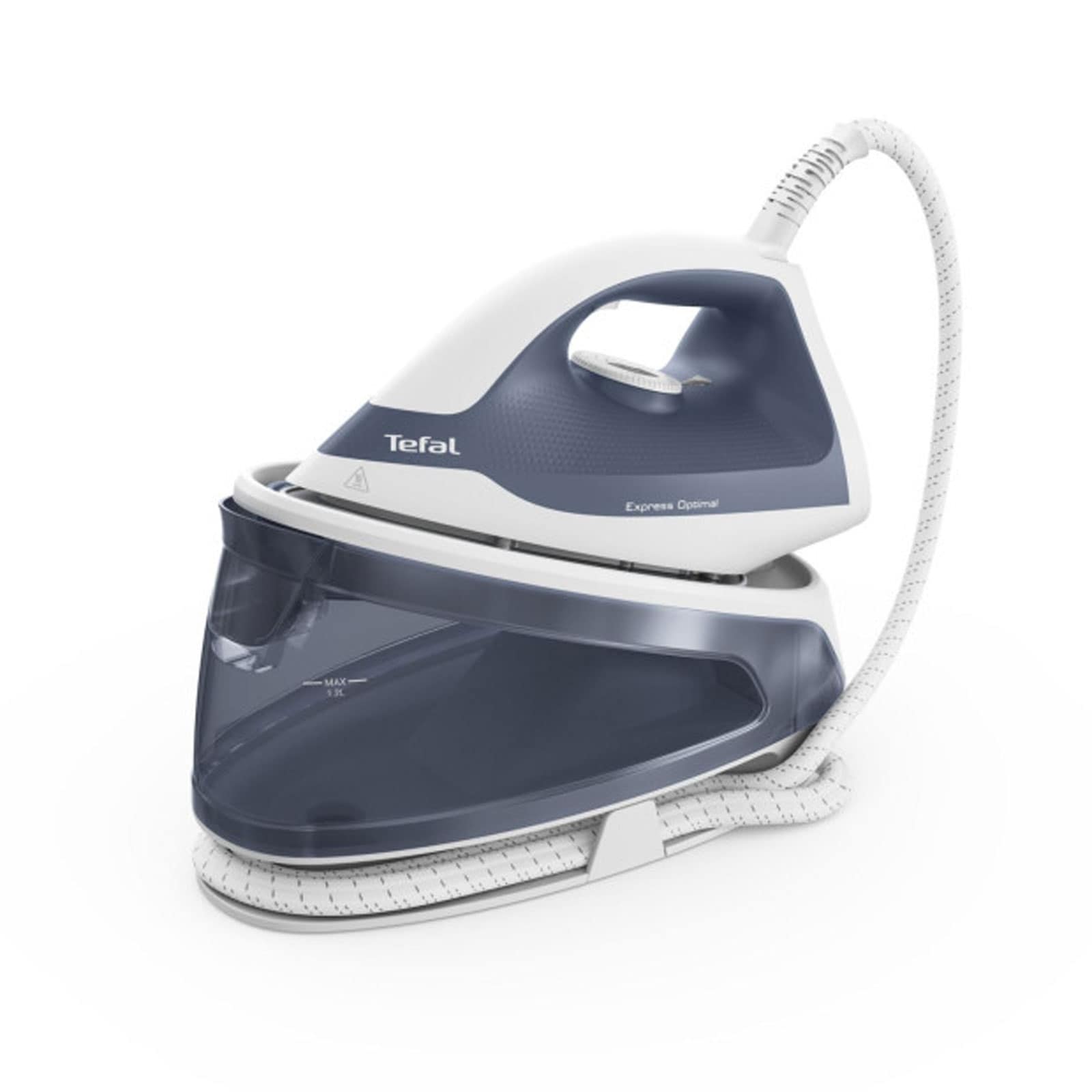 TEFAL SV4110 Dampfb&uuml;gelstation (2200 W Leistung, Keramik-Expressgleiter B&uuml;gelsohle, 110 g/min Dampfmenge, 1,2 l Wassertank, 1,6 m Kabell&auml;nge, Calc-Clean-Funktion) 