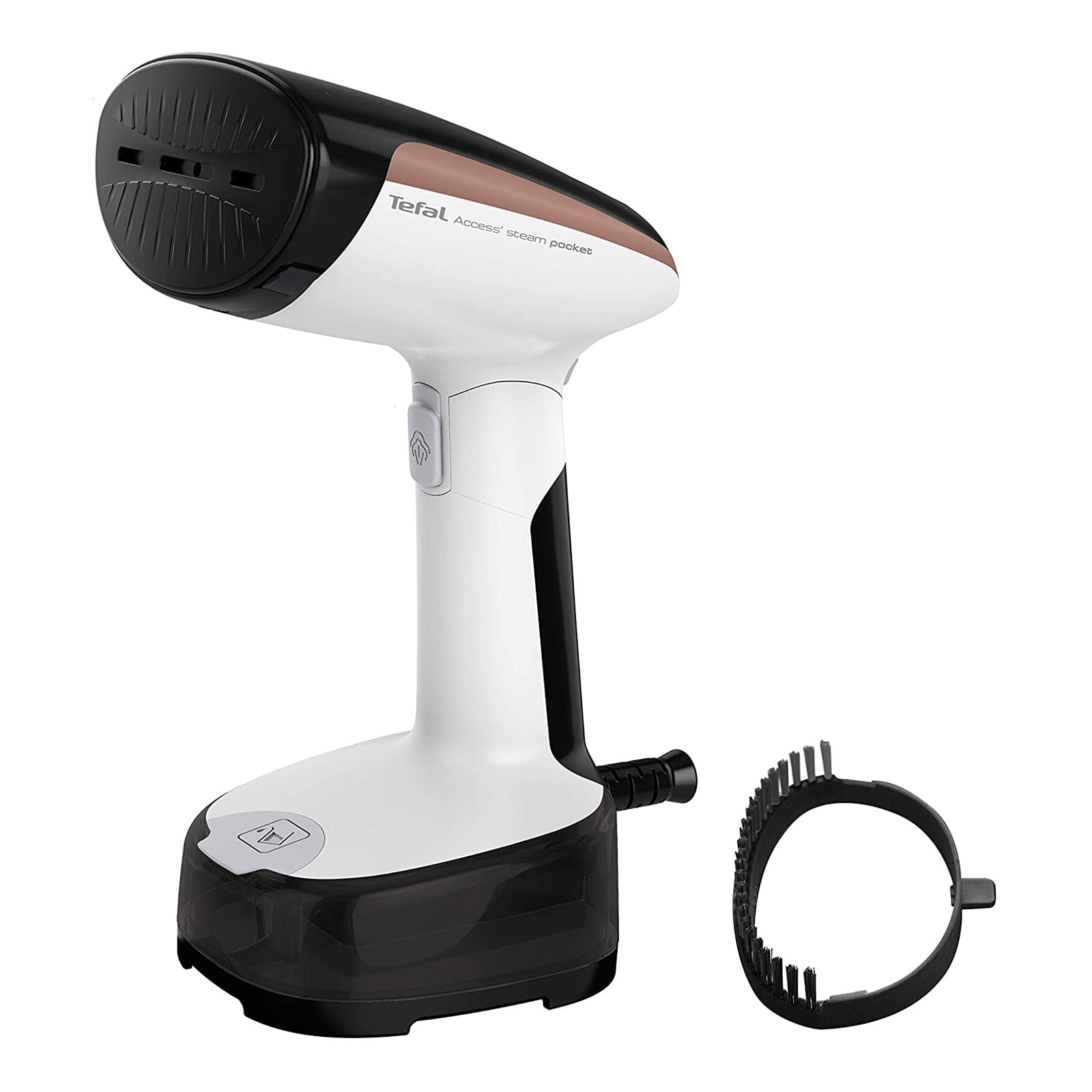 TEFAL DT 3030 Access Steam Pocket Dampfb&uuml;rste schwarz/ wei&szlig; 