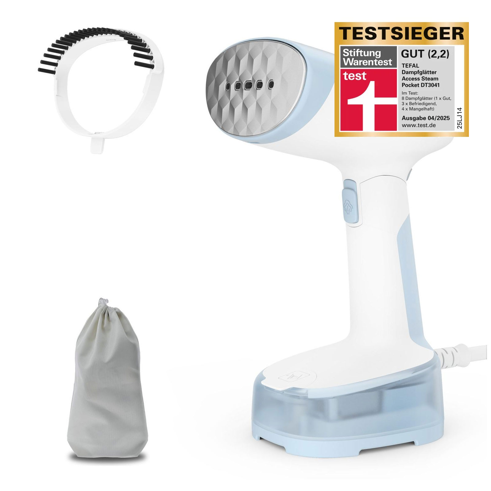 TEFAL Dampfb&uuml;rste Access Steam Pocket DT3041 