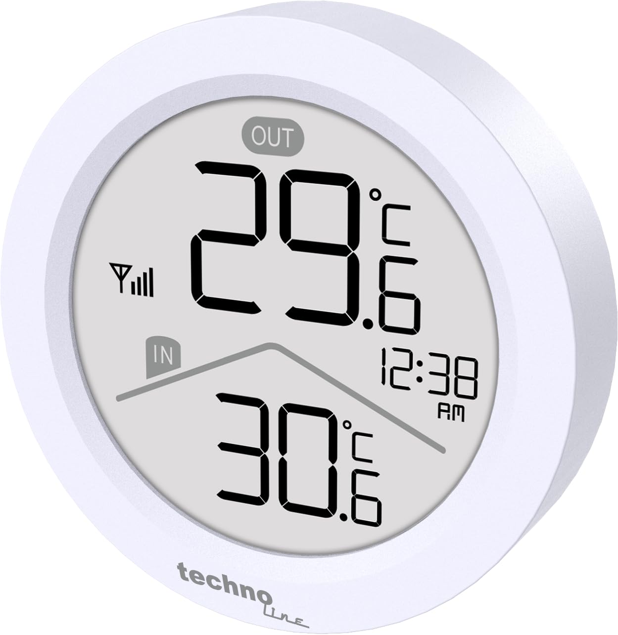 technoline WS 9168 Temperaturstation (Quarzuhr, Temperaturanzeige) 