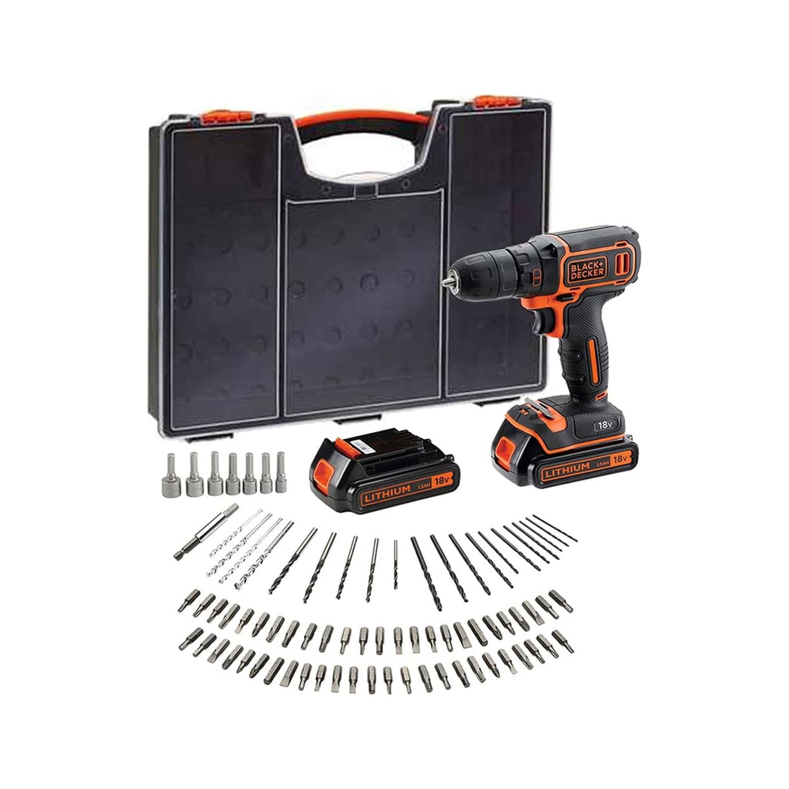 Black+Decker BDC718AS2O-QW 18V AKKU SCHRAUBER 