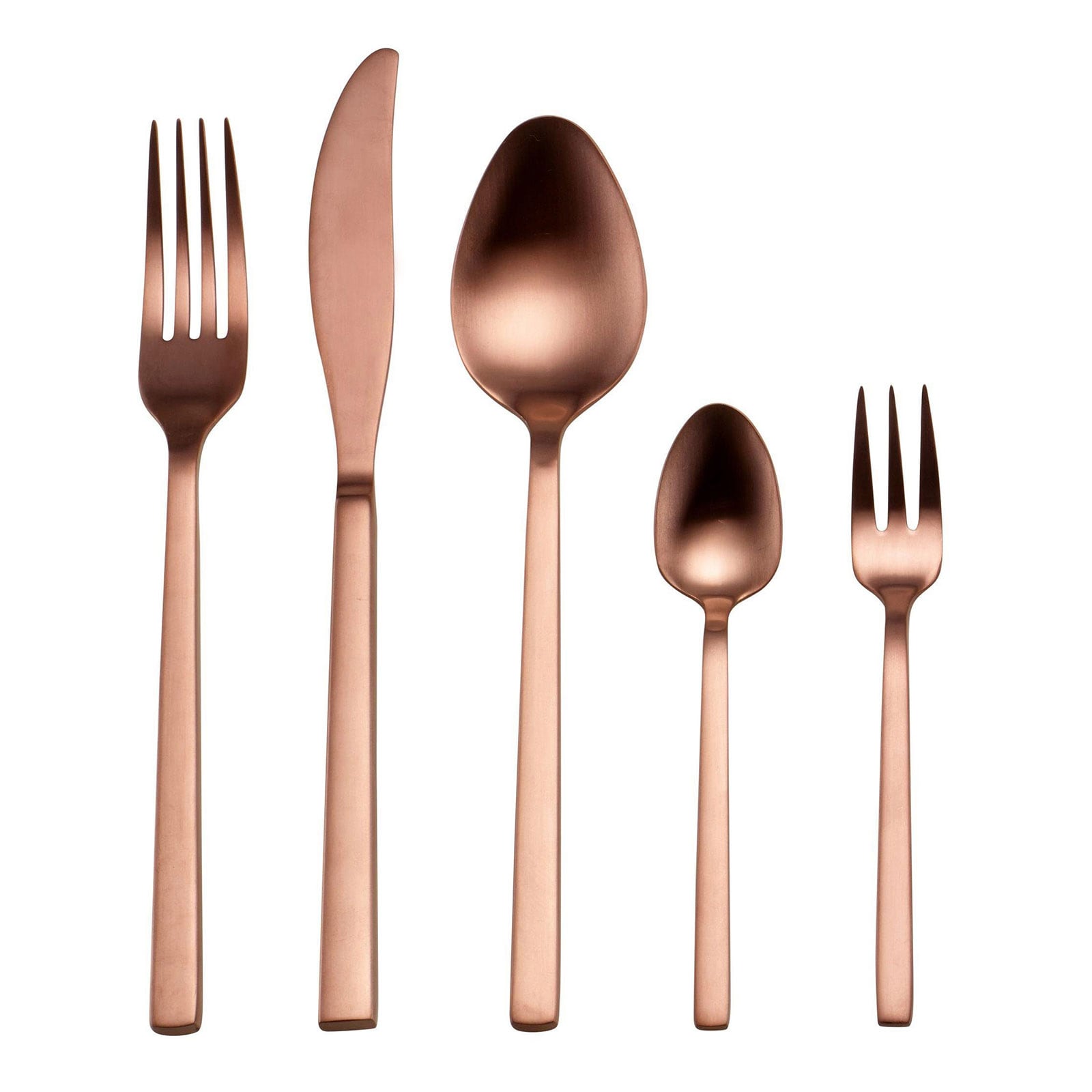 ECHTWERK GMK-BS-0815B Tafelbesteck Set LINUS 30tlg BRONZE EDITION - mattiert 
