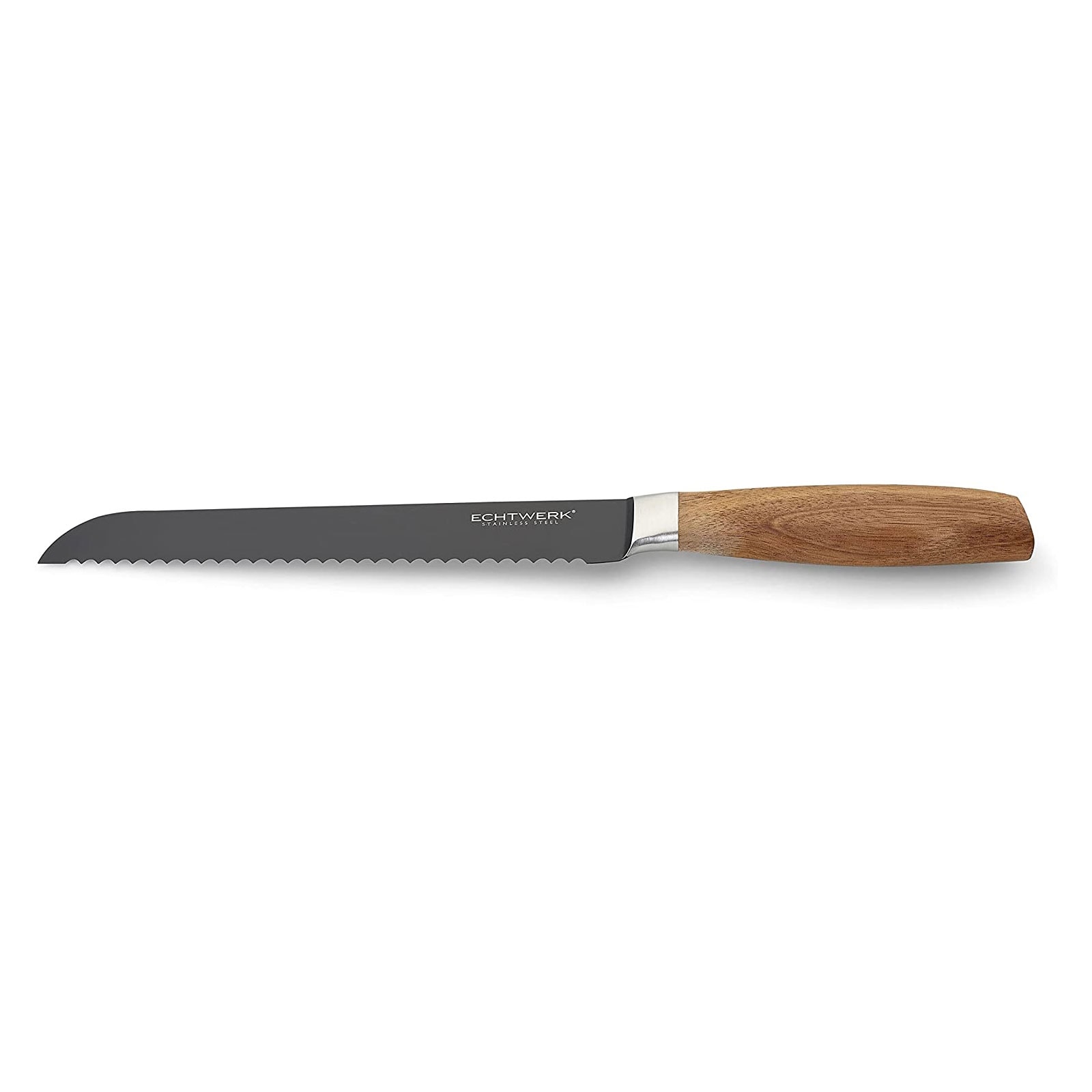 ECHTWERK EW-SM-0351 Brotmesser Classic Black Edition 20cm 